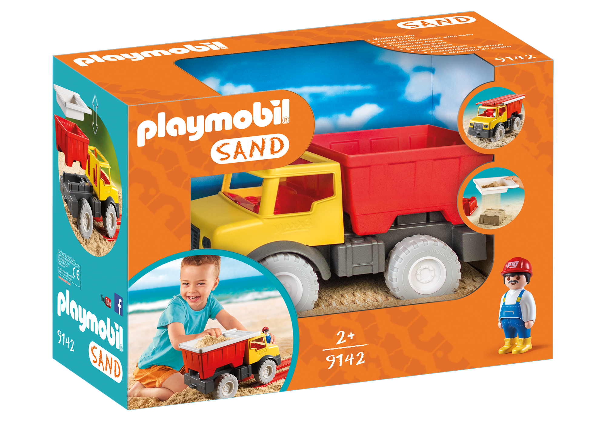 playmobil tipper truck