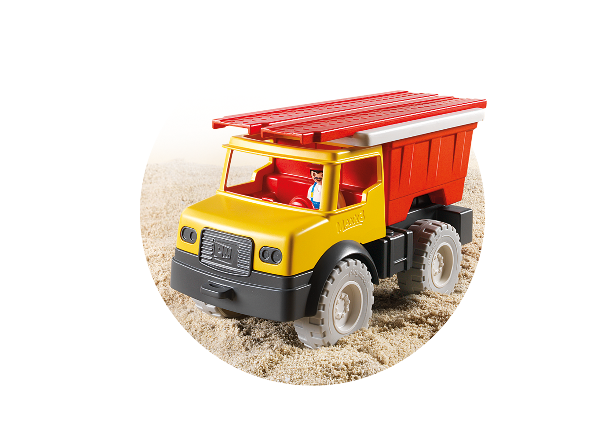 playmobil tipper truck