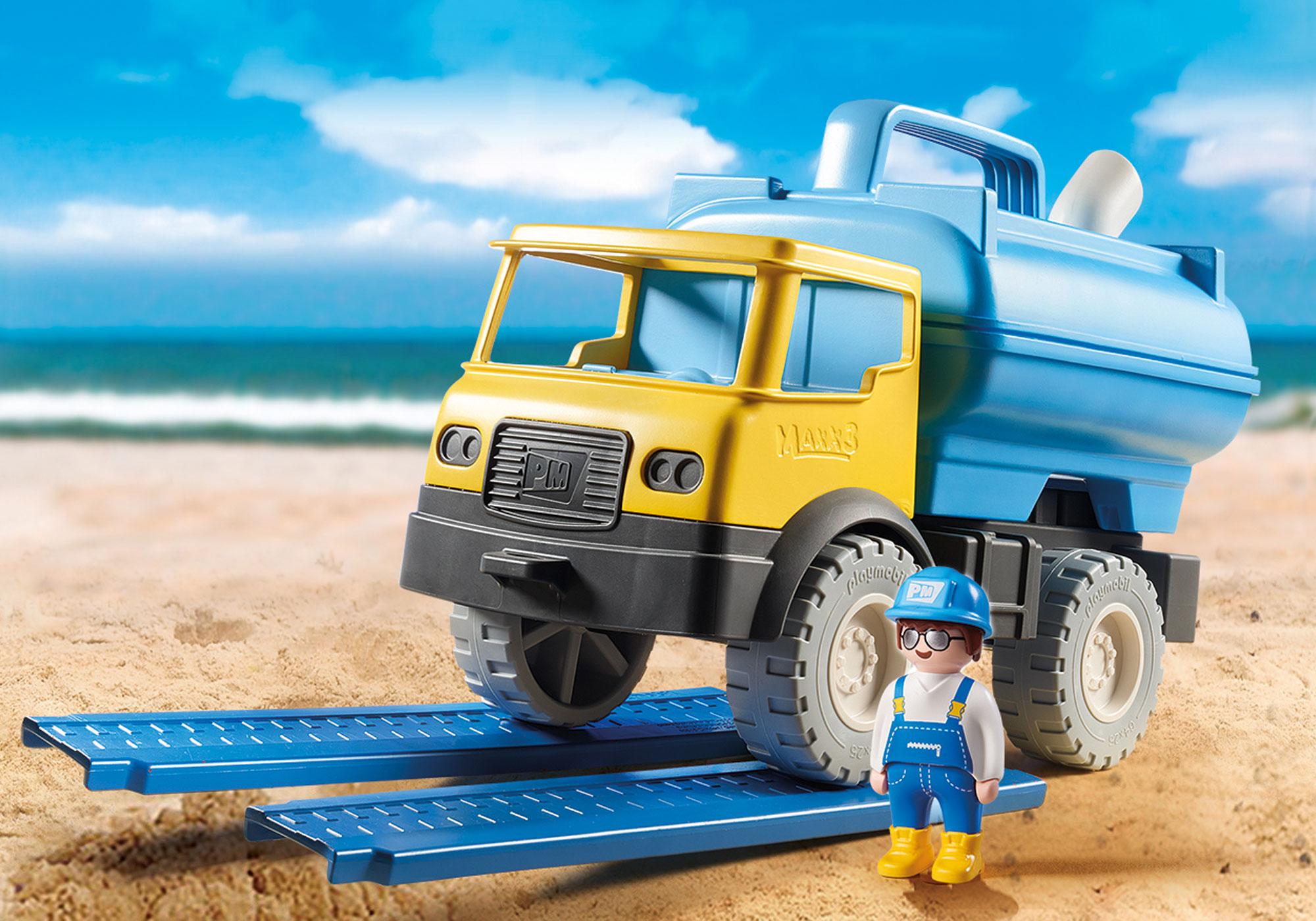 playmobil water tank truck