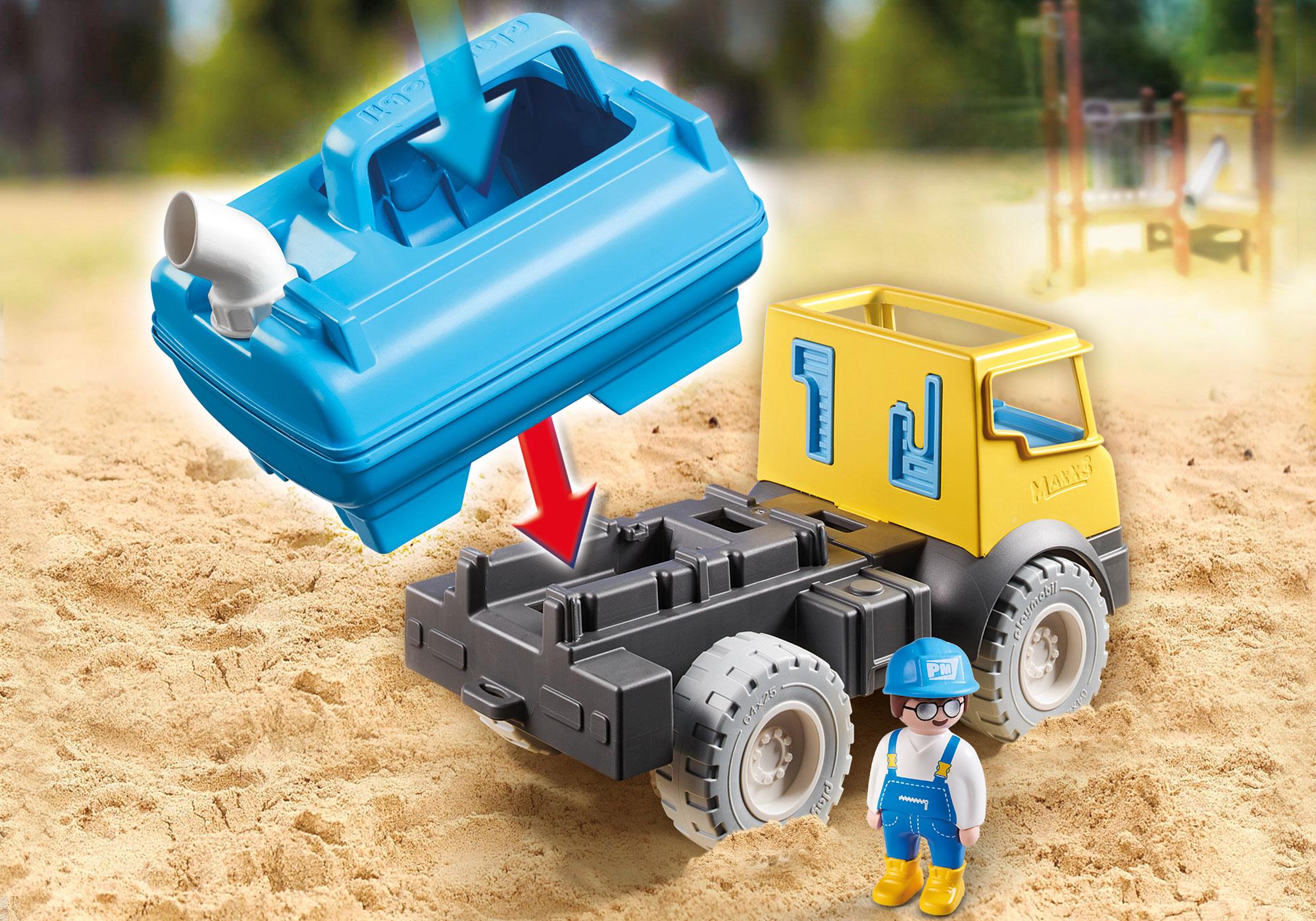 playmobil water tank truck