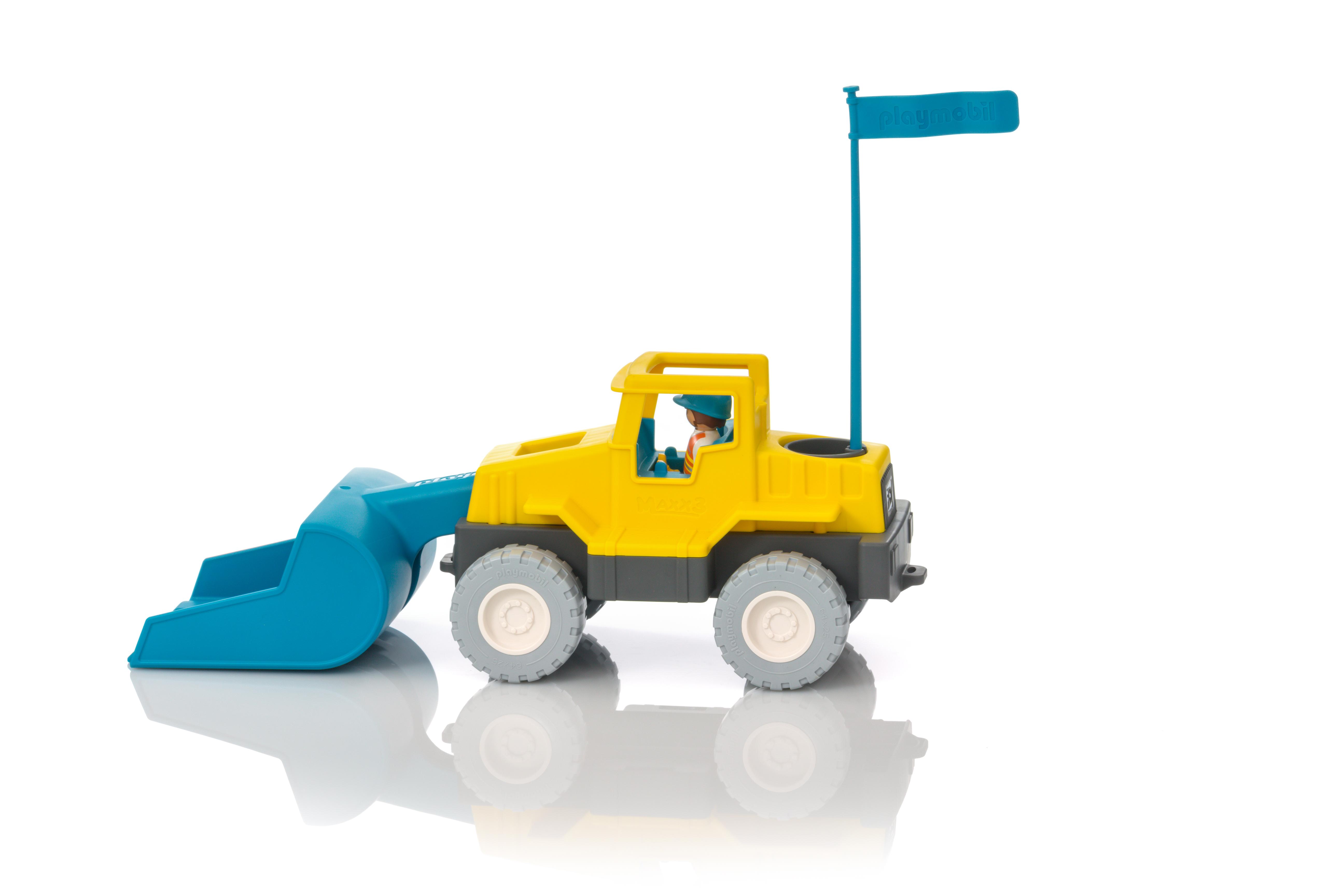 excavadora playmobil 123
