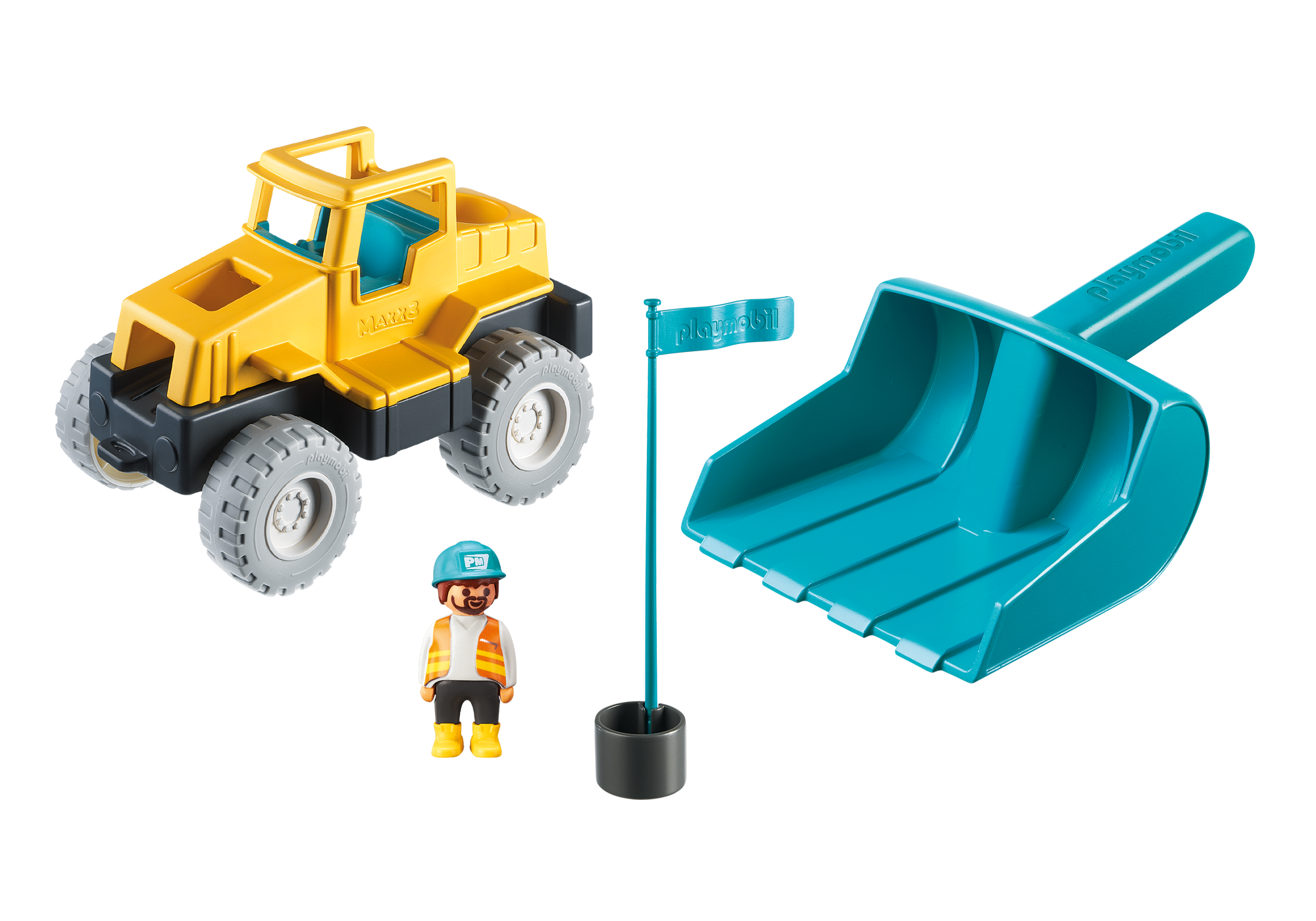 playmobil sand excavator