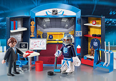 9176 NHL™ Eishockey Locker Room Spielbox
