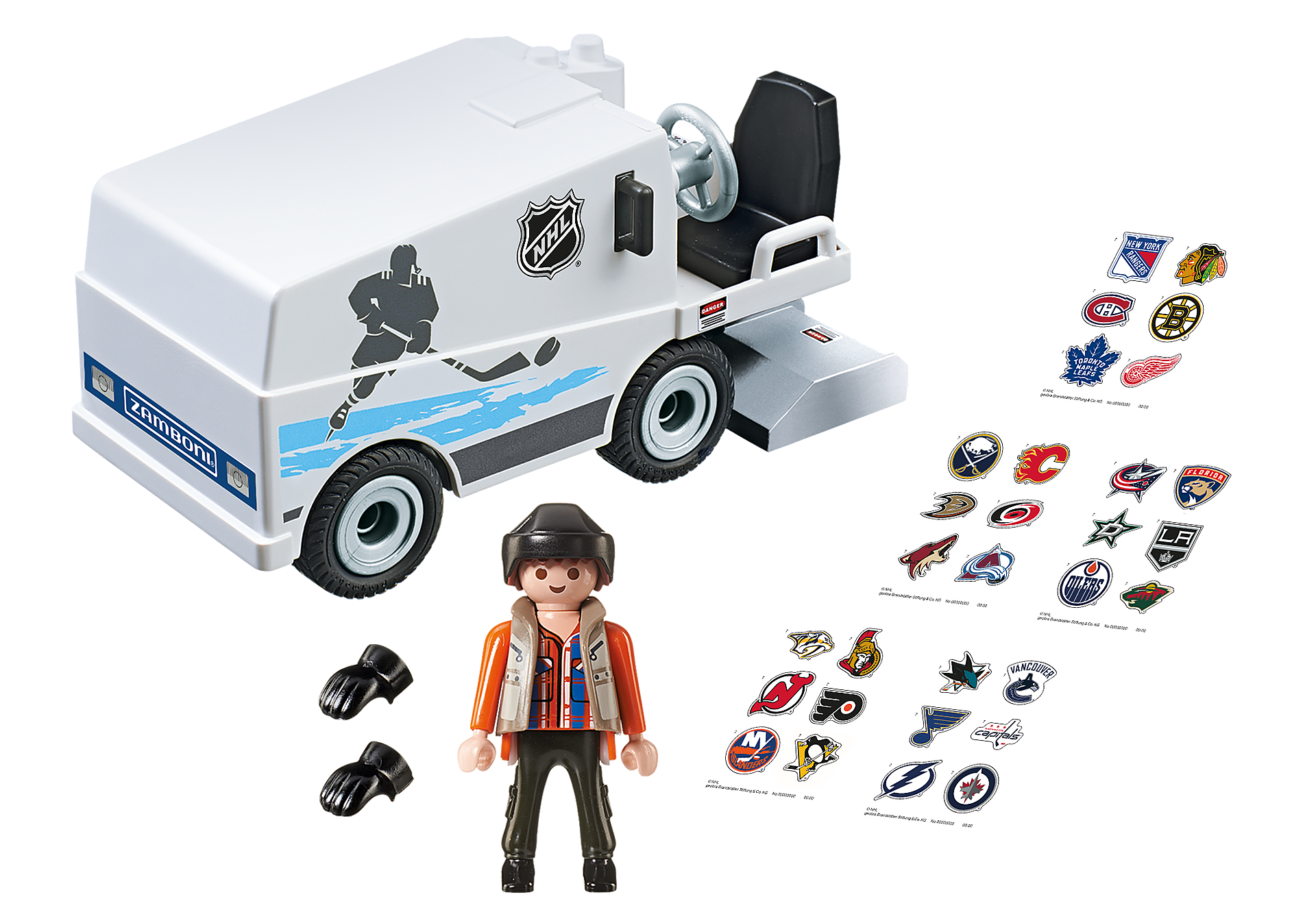 Nhl Zamboni Machine 9213 Playmobil Usa