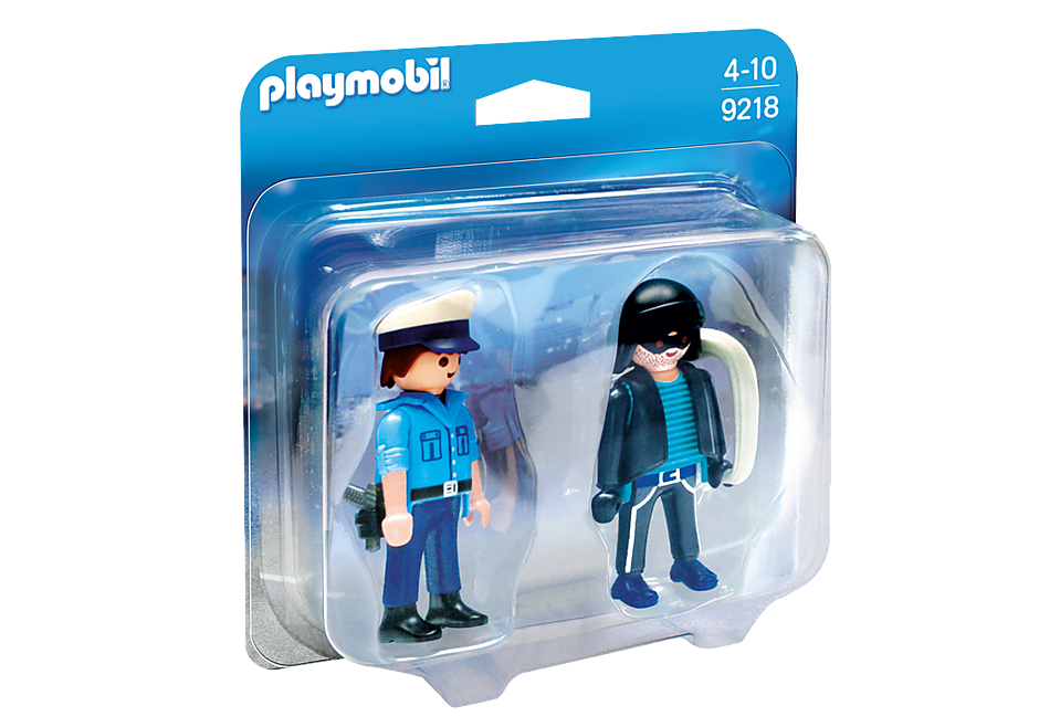 9218 Policeman and Burglar detail image 3