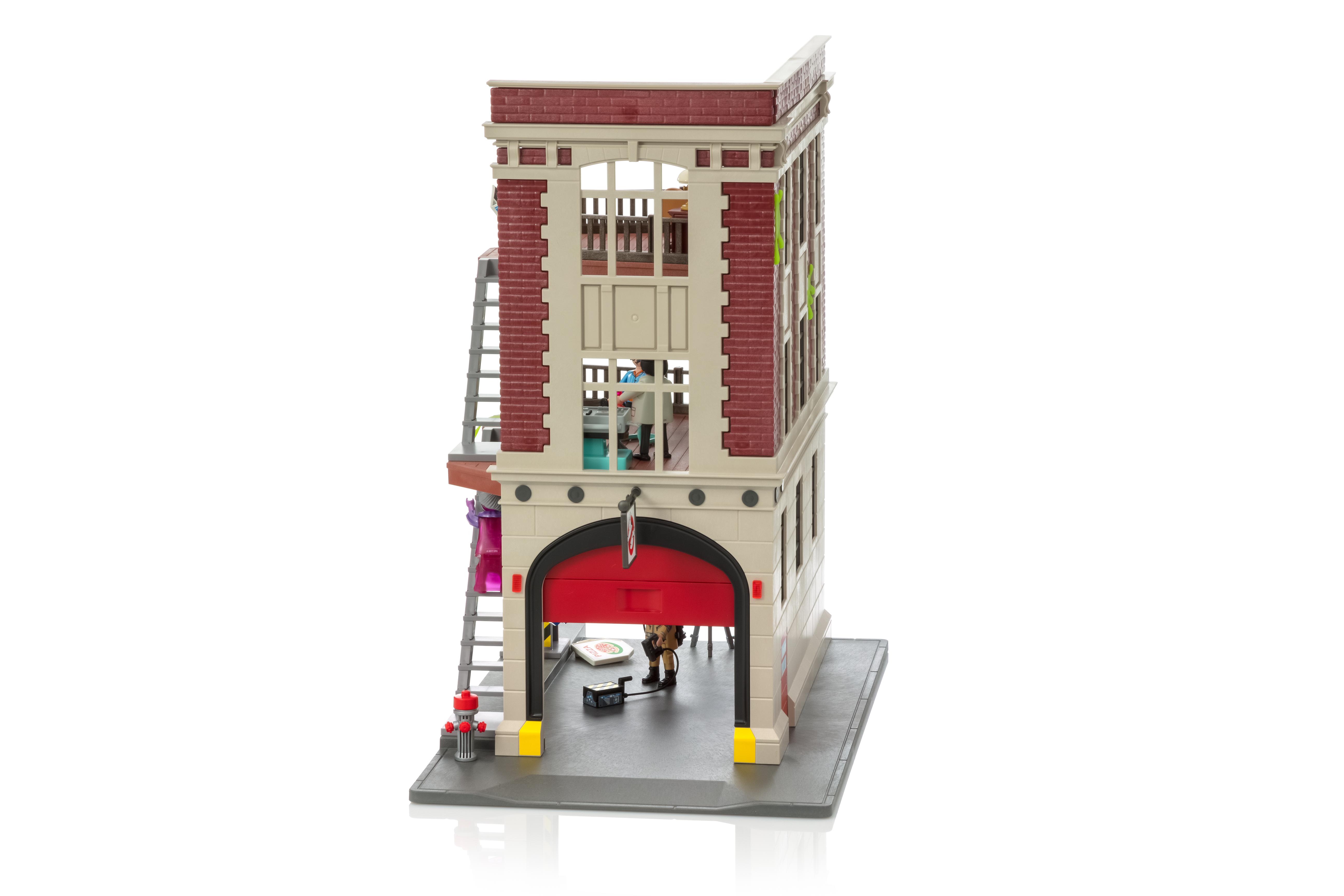 playmobil ghostbusters fire headquarters