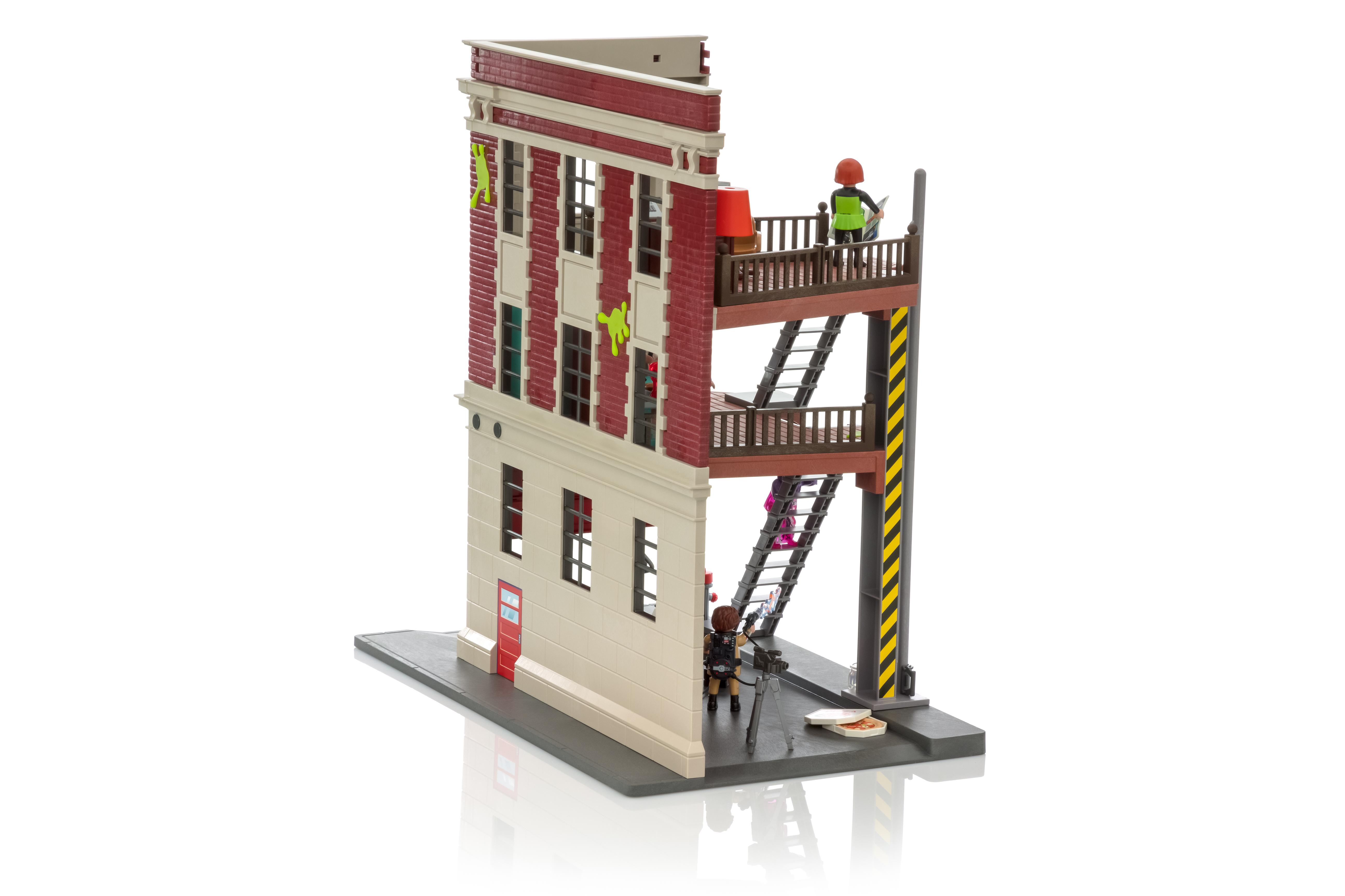 playmobil 9219 ghostbusters fire headquarters