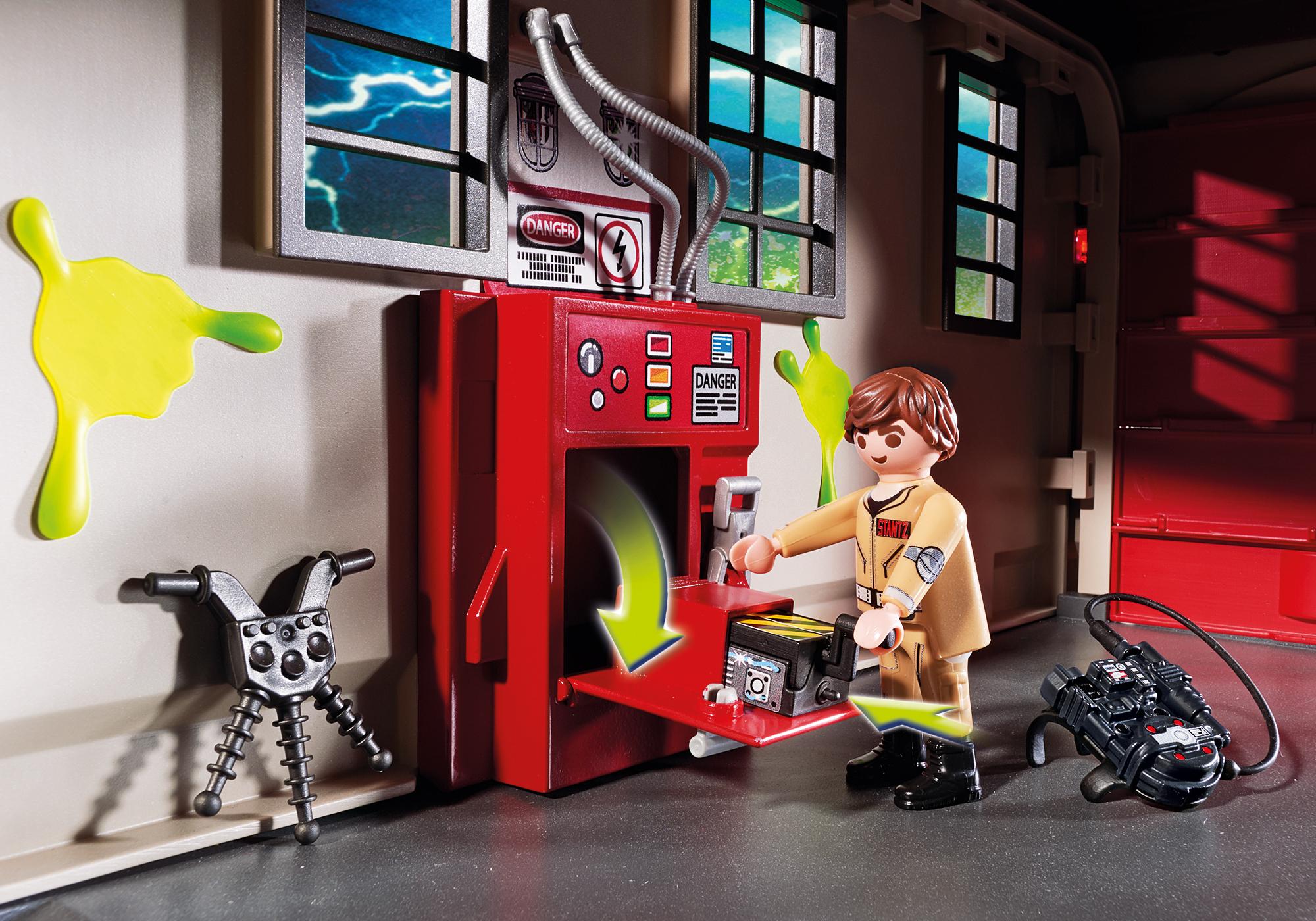 playmobil 9219 ghostbusters fire headquarters