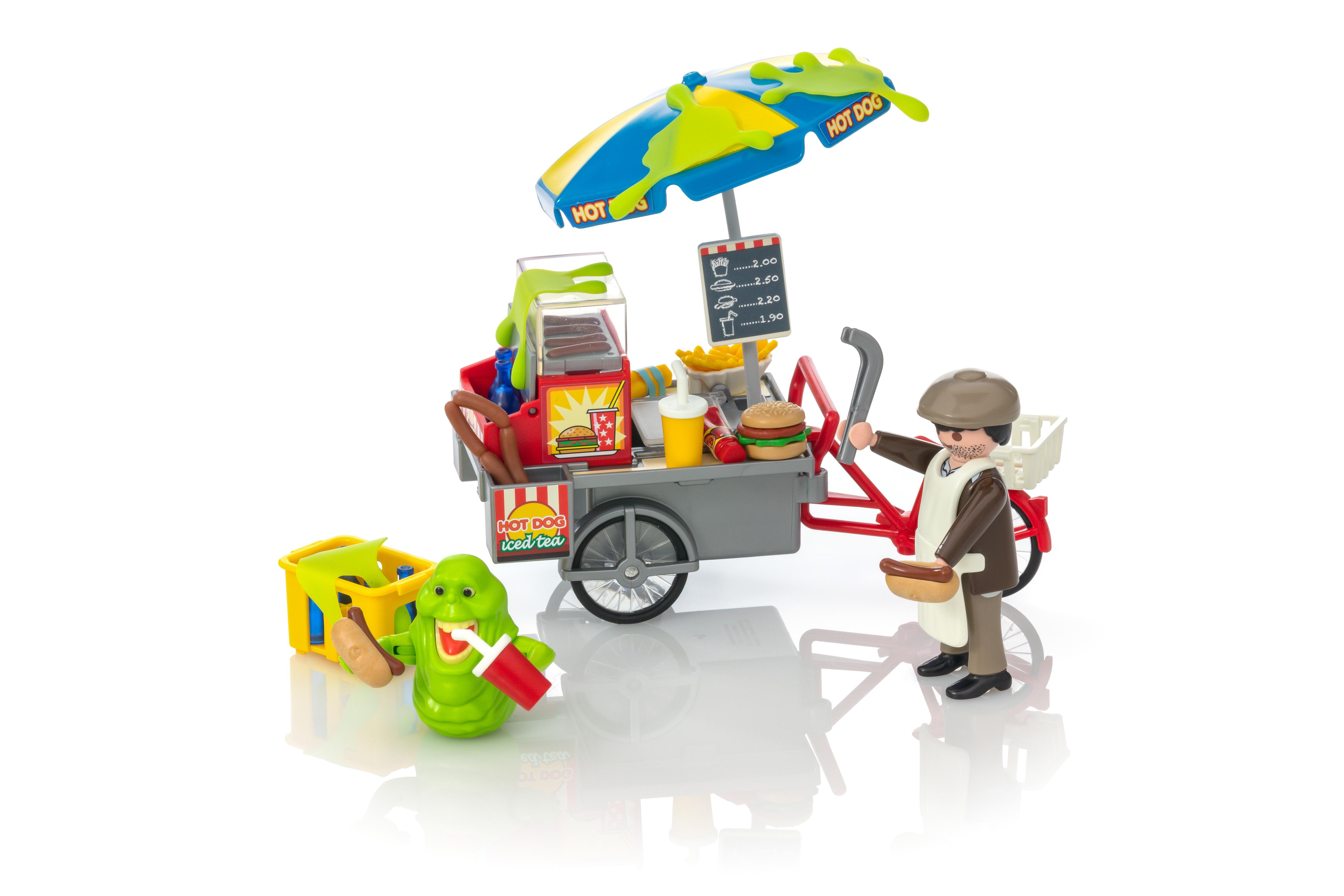 playmobil hot dog truck