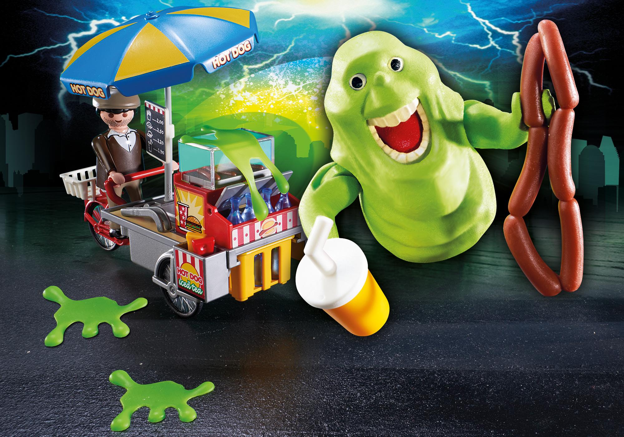 slimer hot dog stand