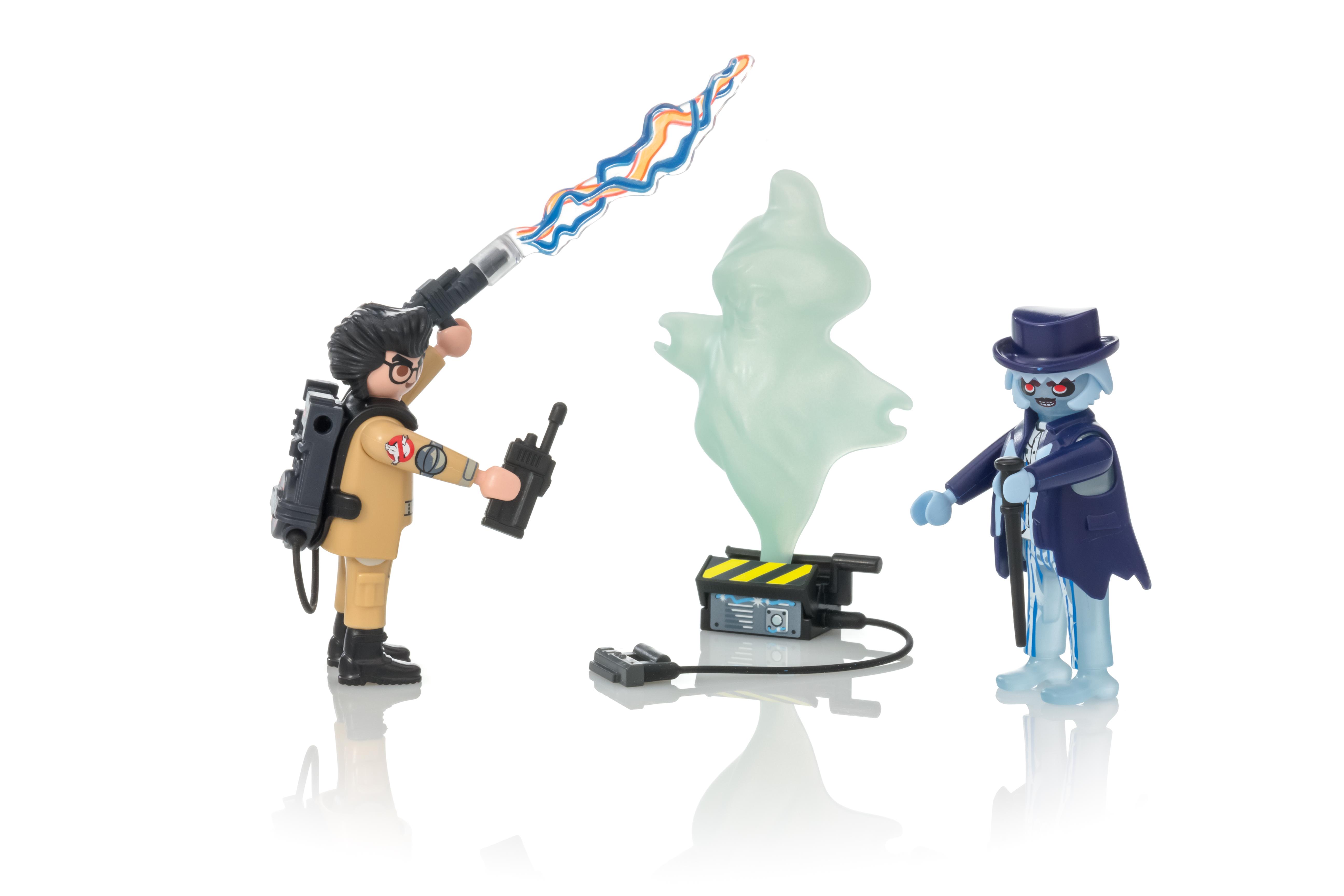 PLAYMOBIL GHOSTBUSTERS #9224 Spengler and Ghost New Factory Sealed 