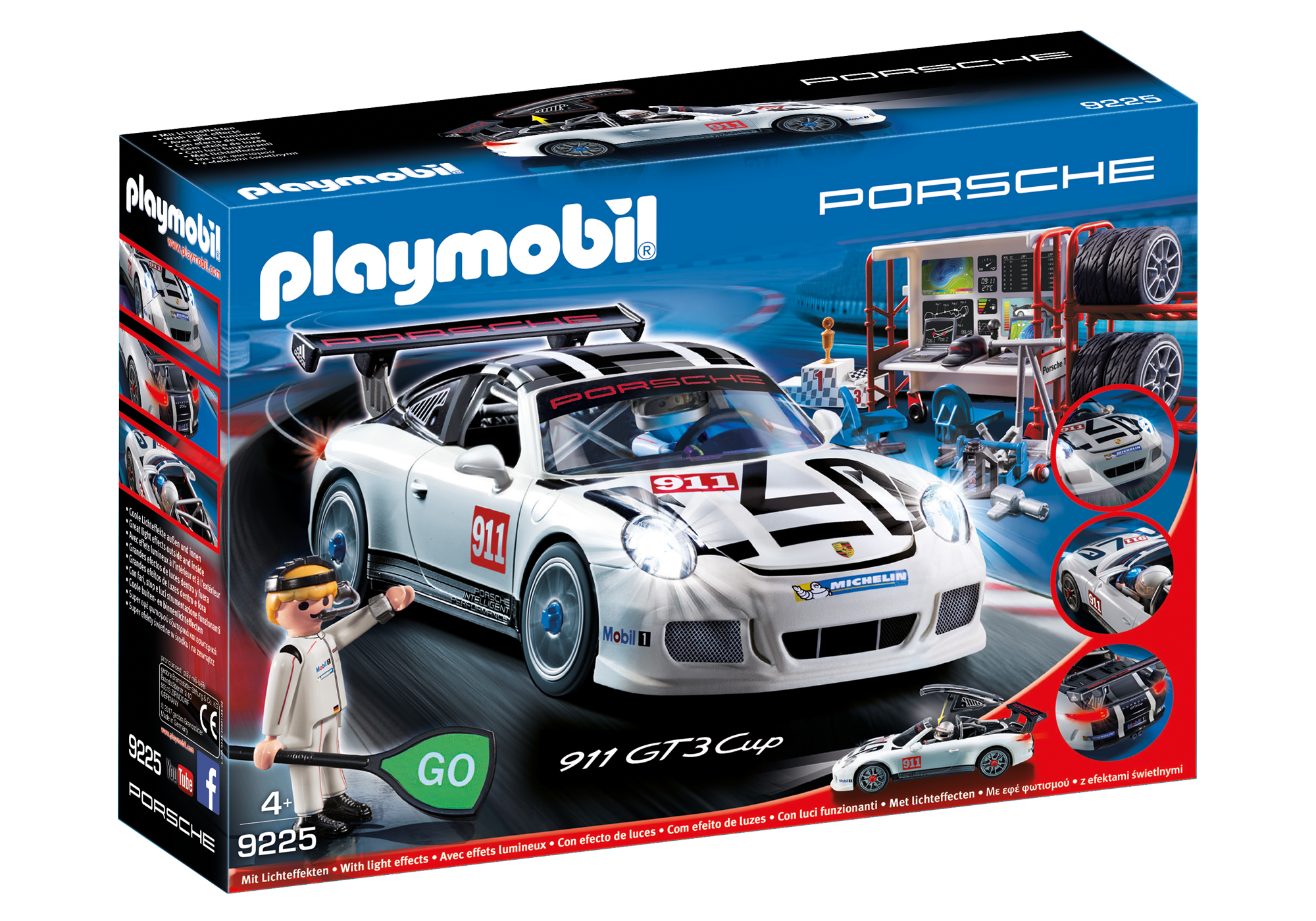 playmobil 9225 porsche 911 gt3 cup