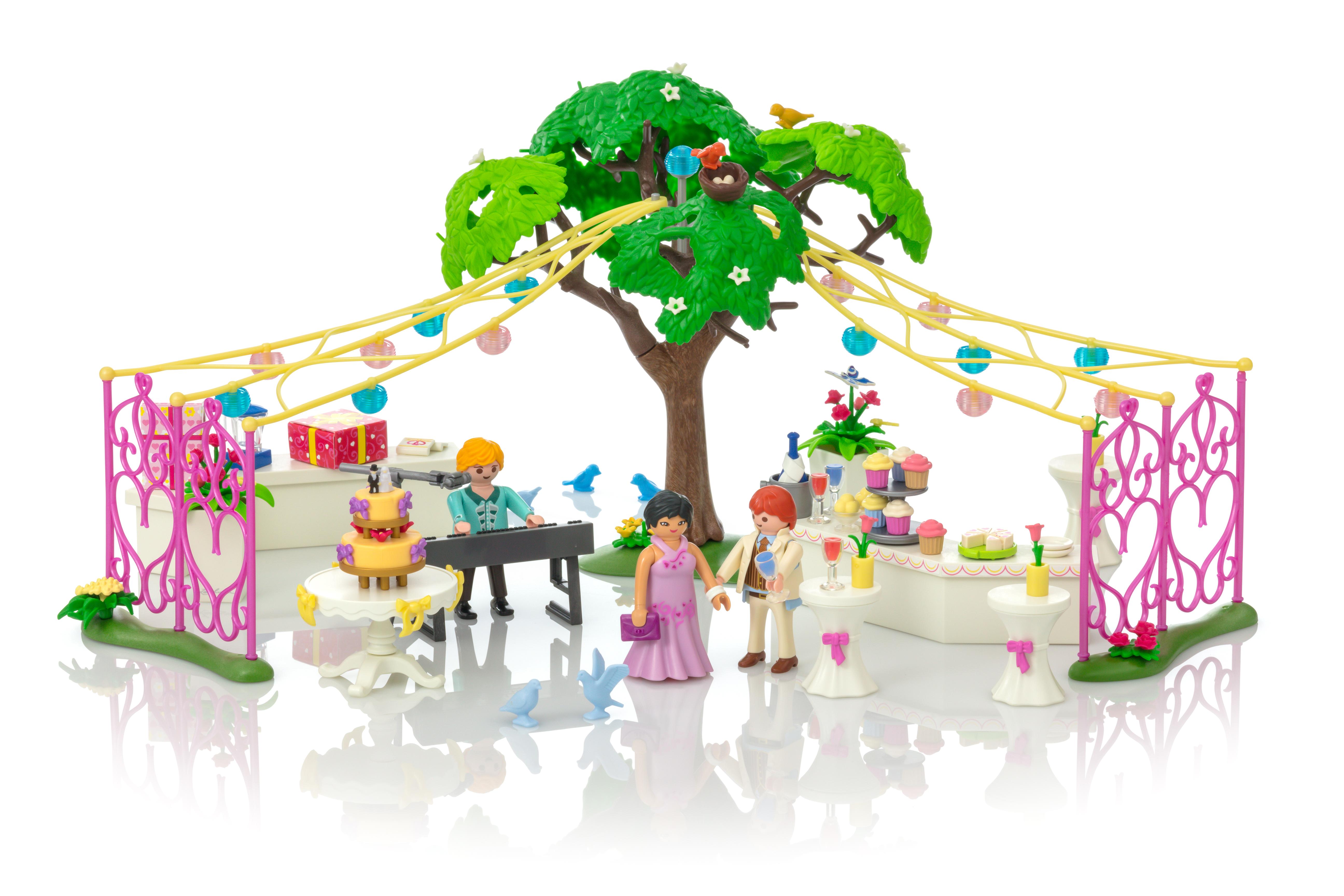 espace cocktail mariage playmobil