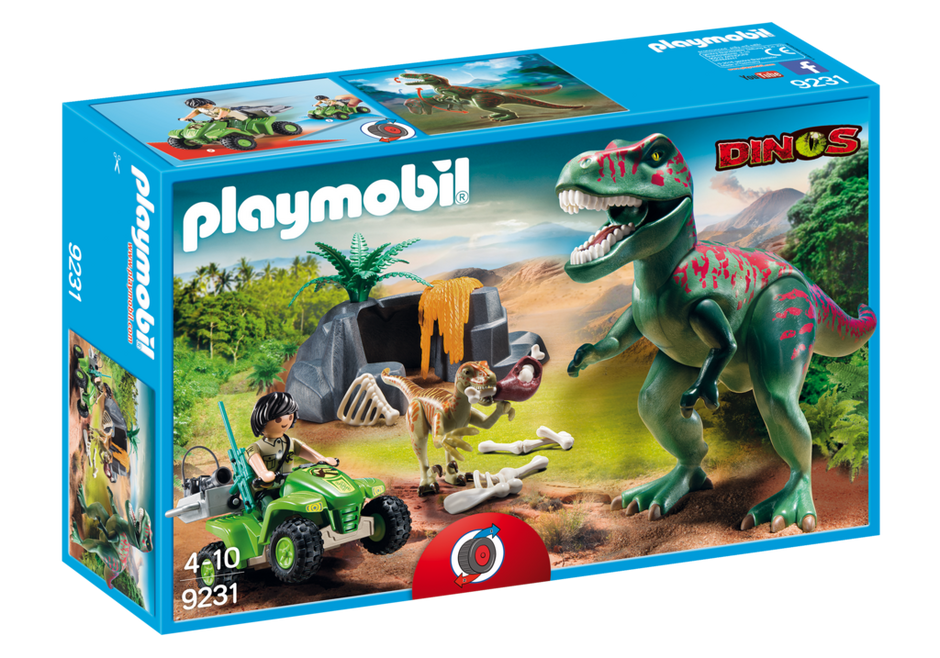 Playmobil Dino Explorers Carry Case Take Along Dinosaur Play Set 70108 