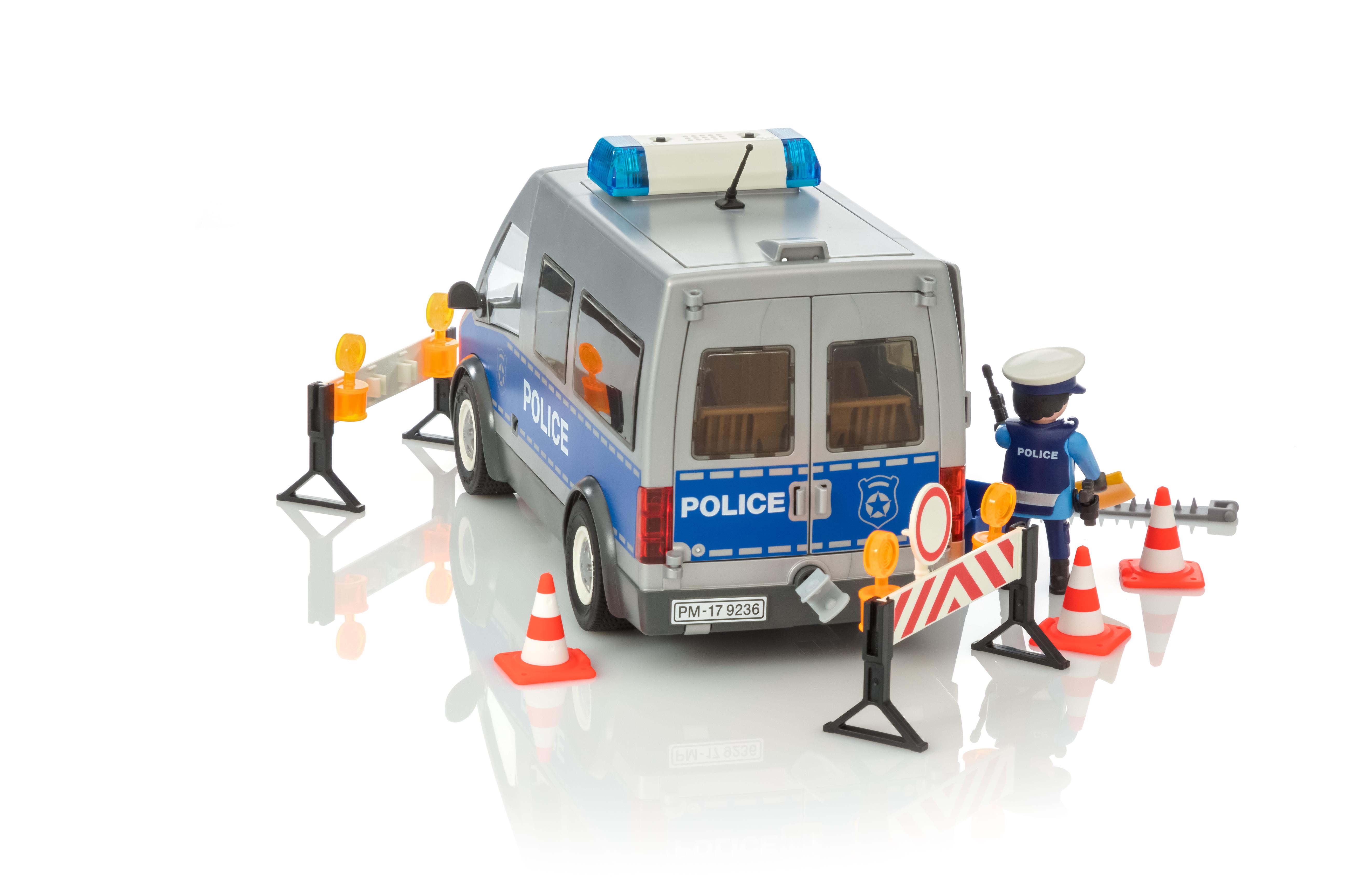 playmobil police van 9236