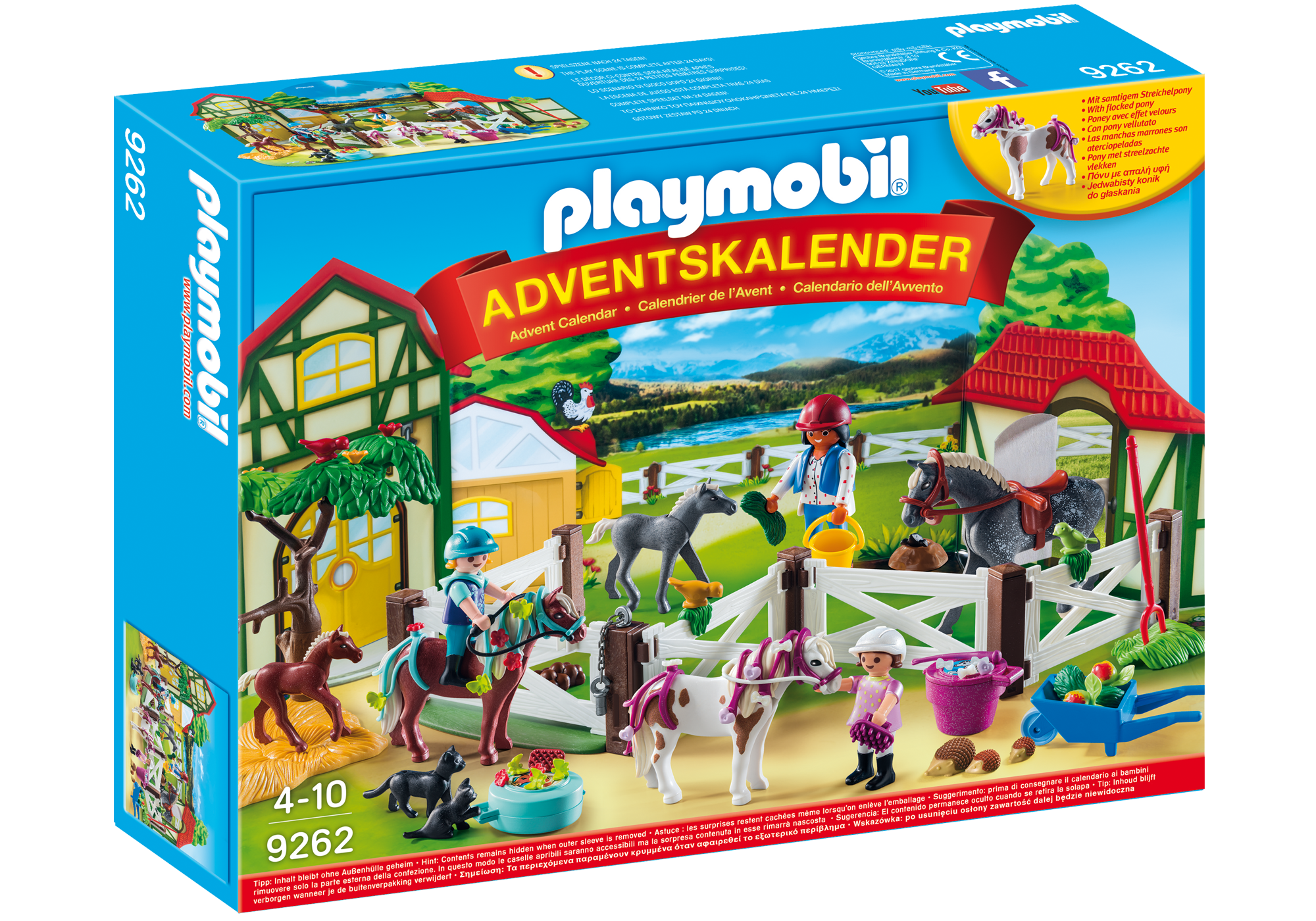 playmobil advent calendar horse farm