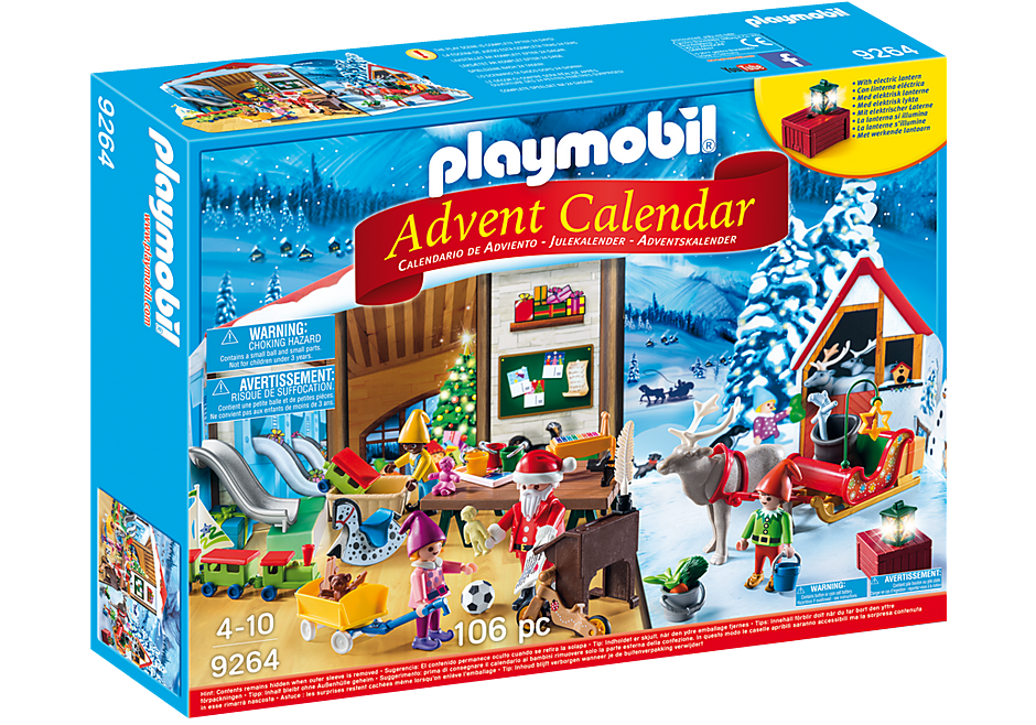 9264 Advent Calendar - Santa's Workshop detail image 2