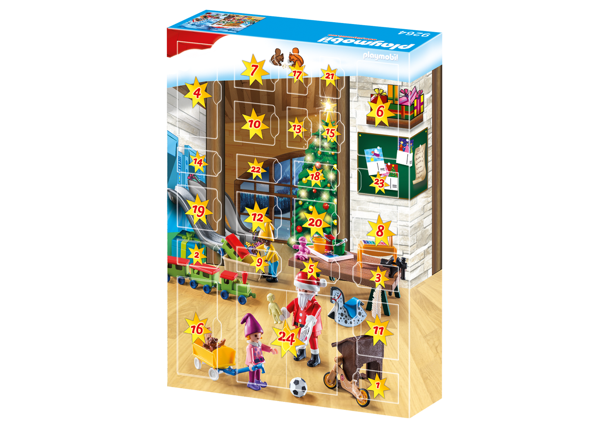 Calendrier De L Avent Playmobil Noel 2023 Calendrier De L'avent "Fabrique Du Père - 9264 | Playmobil®