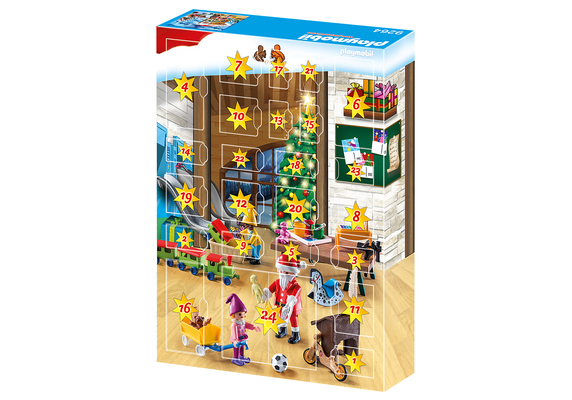 Kalendarz Adwentowy Pracownia świętego Mikołaja 9264 Playmobil