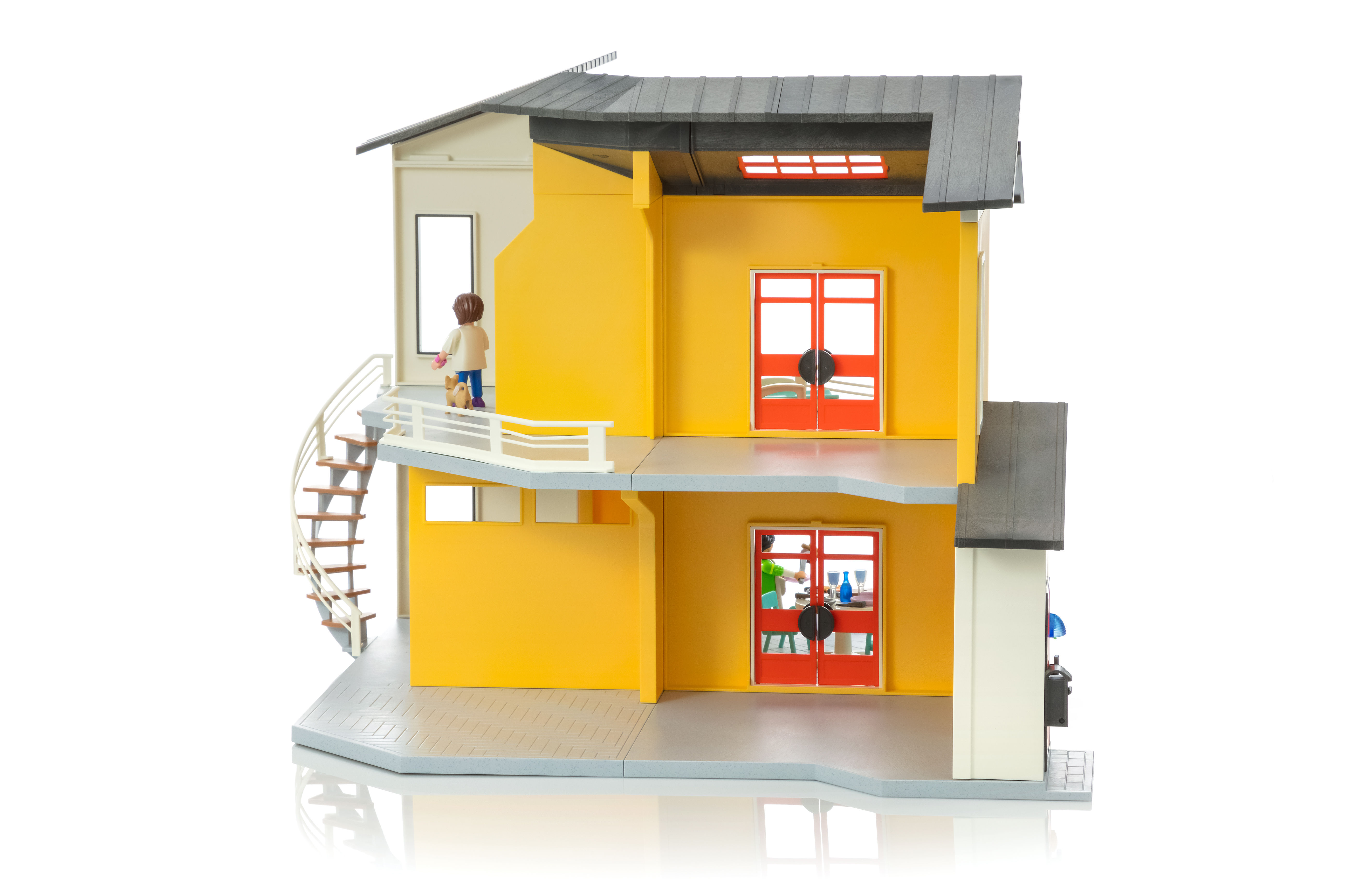 Playmobil City Life - Set: Maison Moderne (9266) + Chambre avec