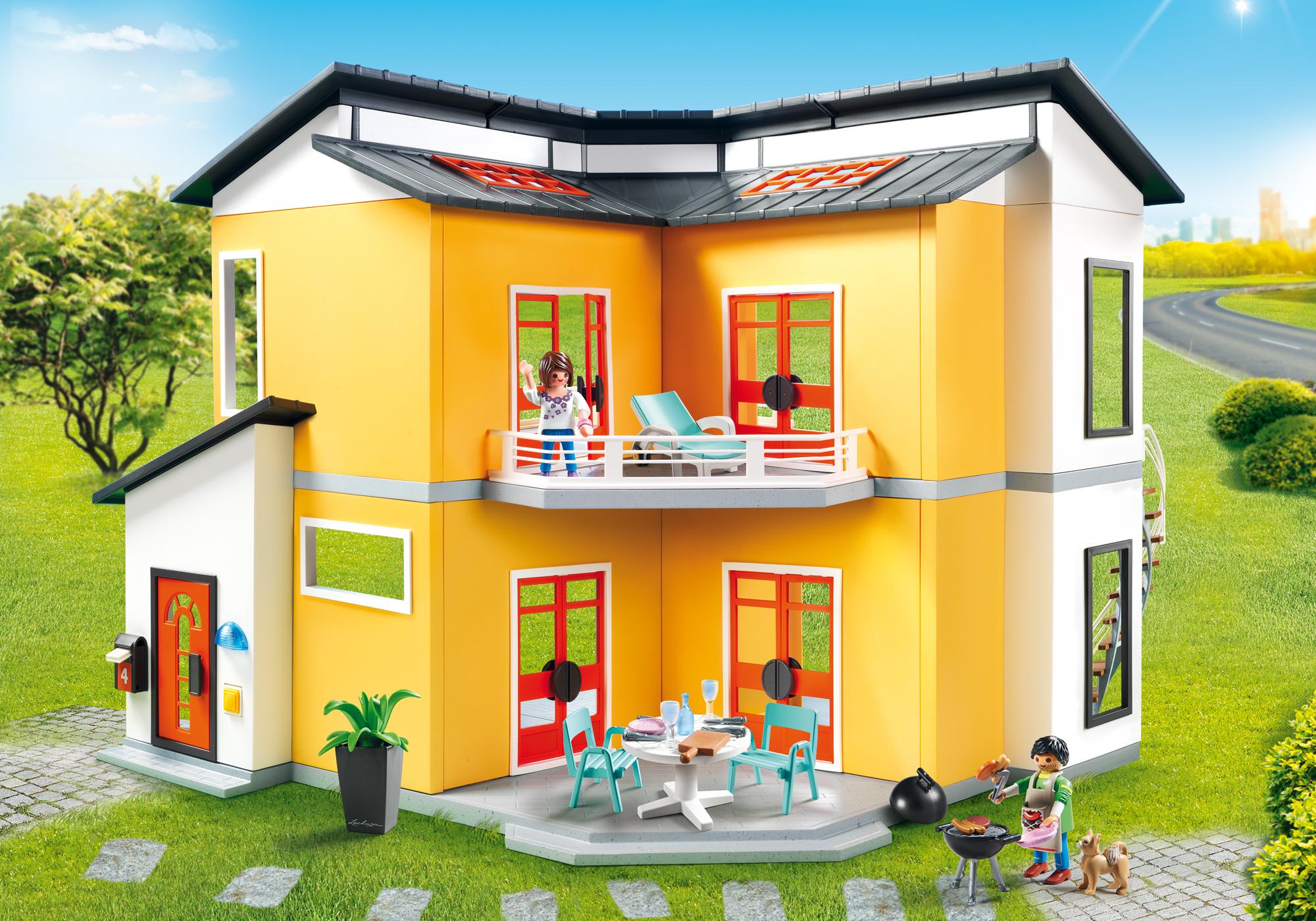 casa moderna playmobil