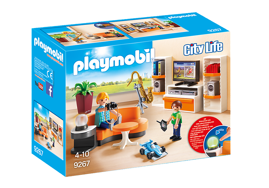 Wohnzimmer - 9267 - PLAYMOBIL® Deutschland Wohnzimmer - 9267 - PLAYMOBIL® Deutschland