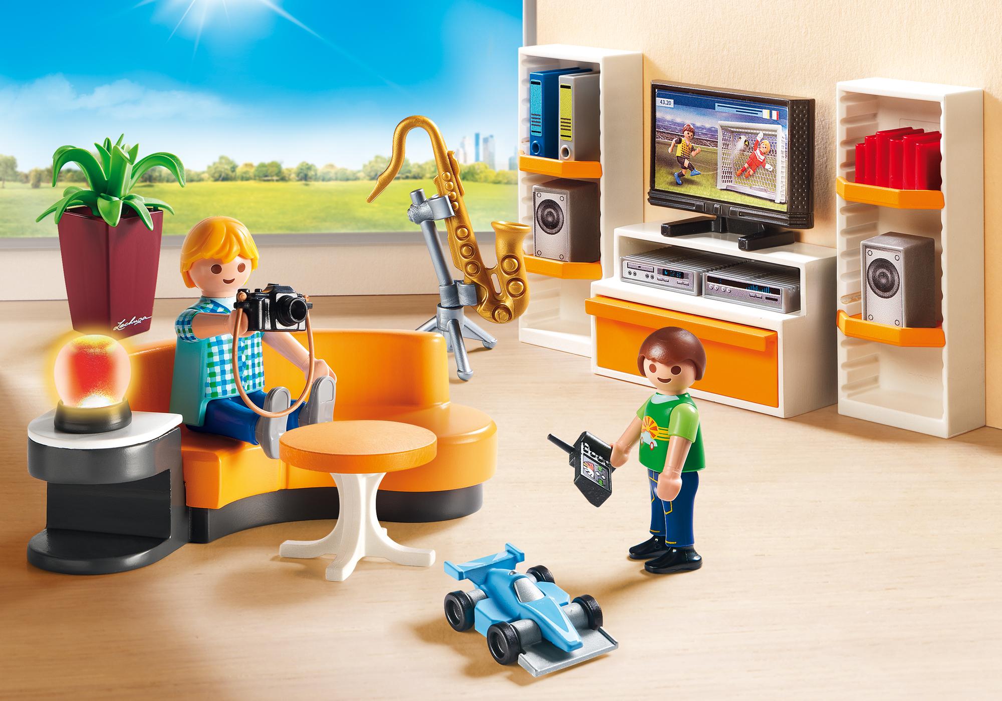 playmobil living room set