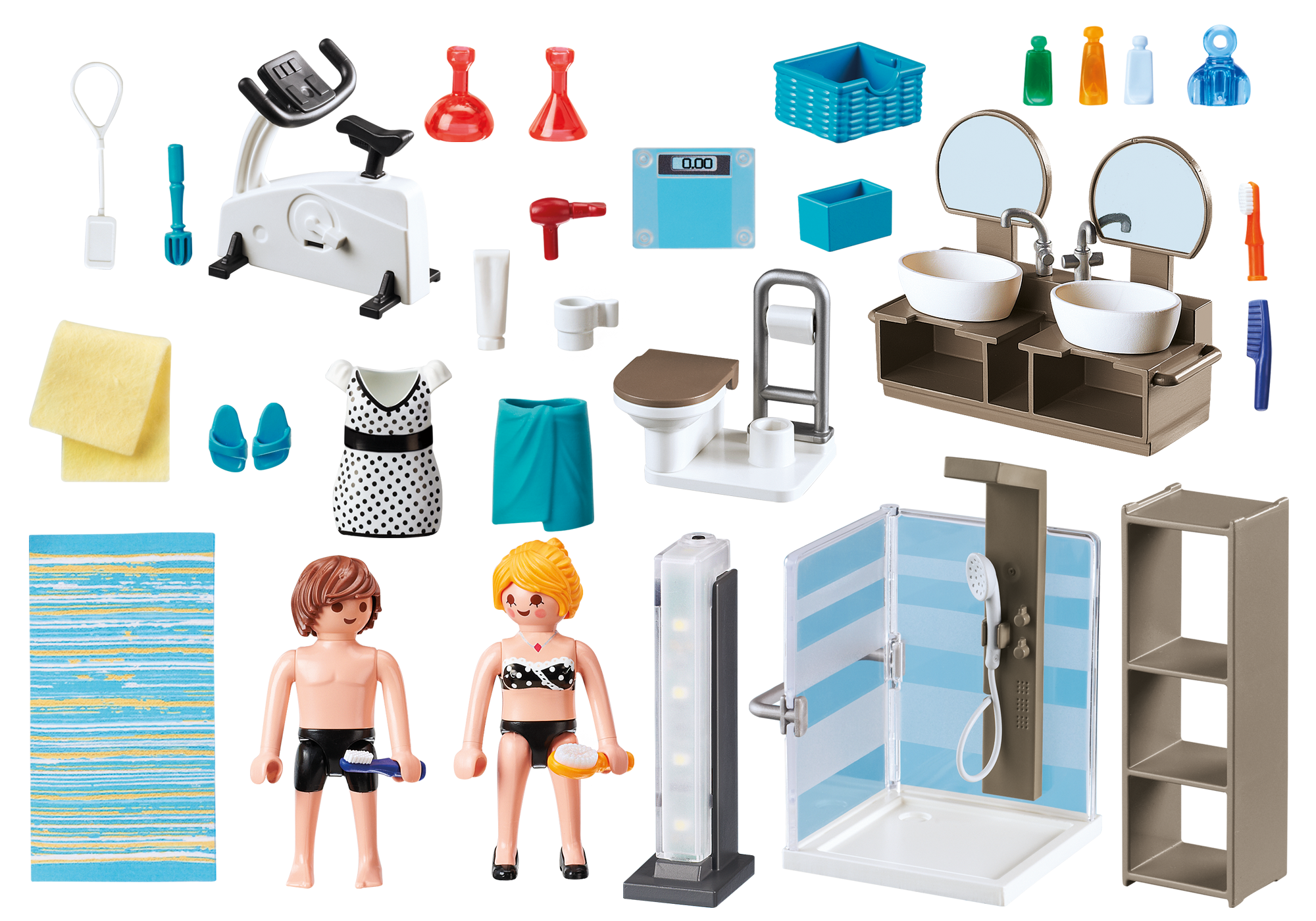 salle de bain playmobile