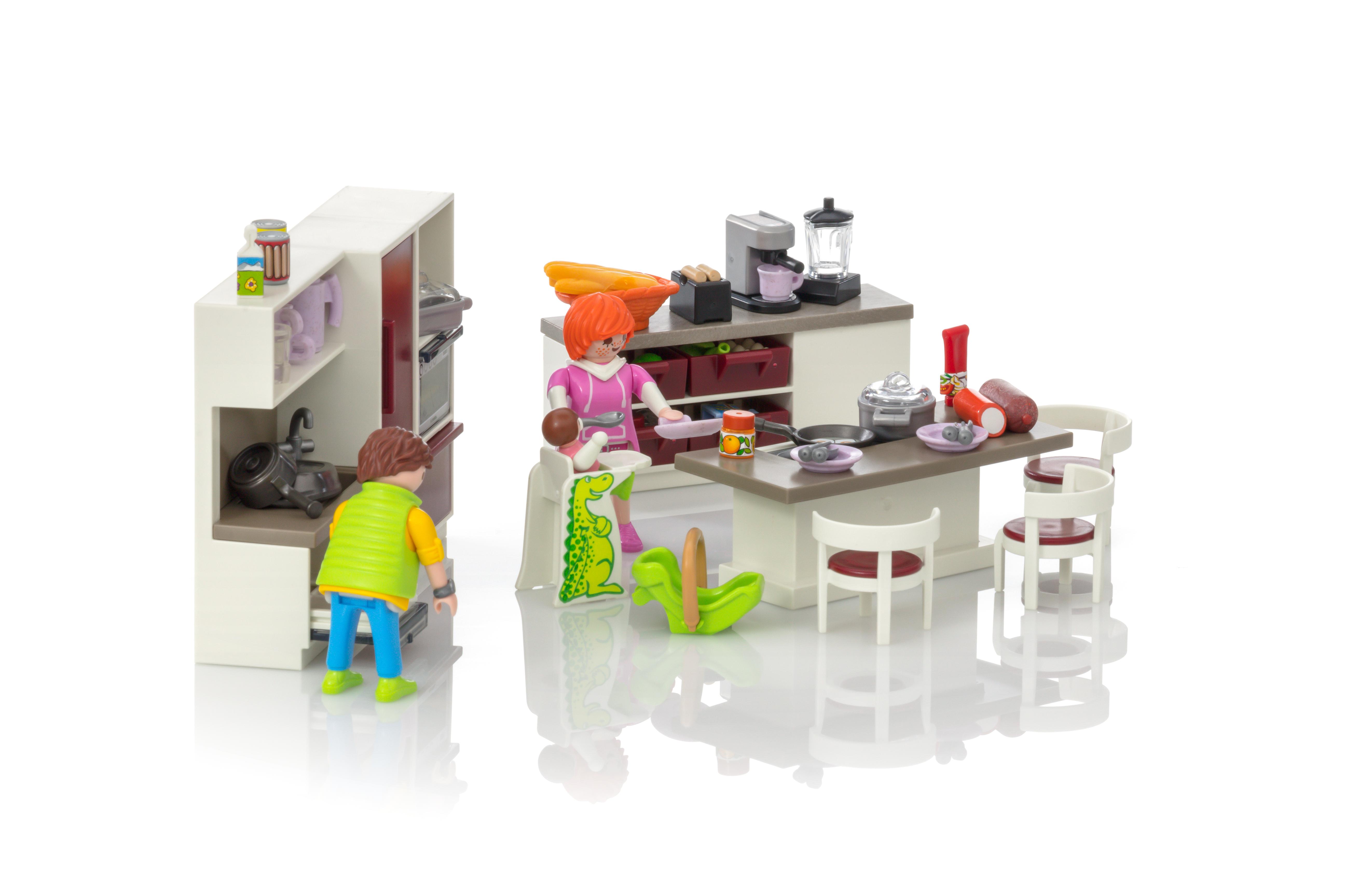 playmobil 9269 cuisine aménagée