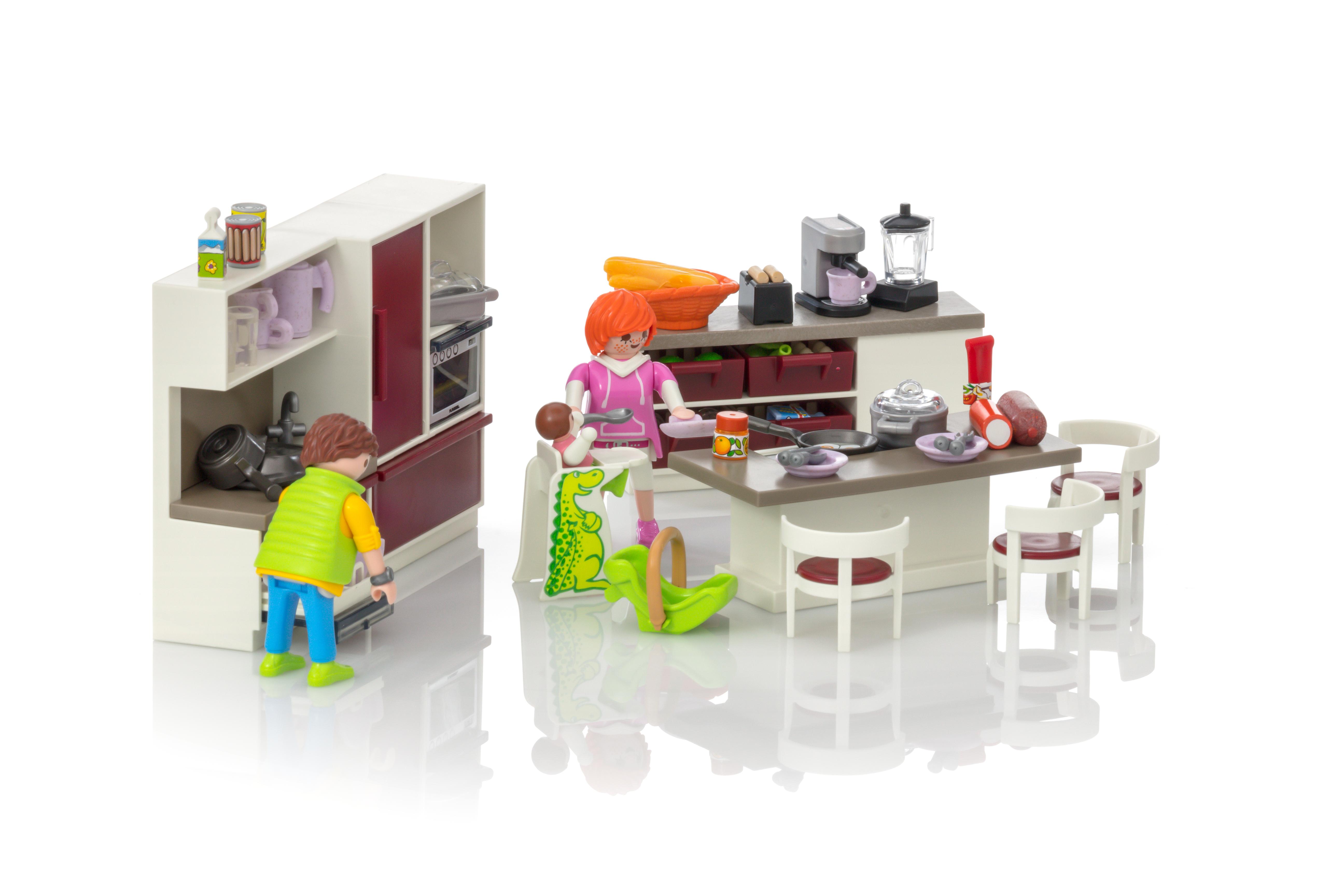 playmobil 9269 city life kitchen