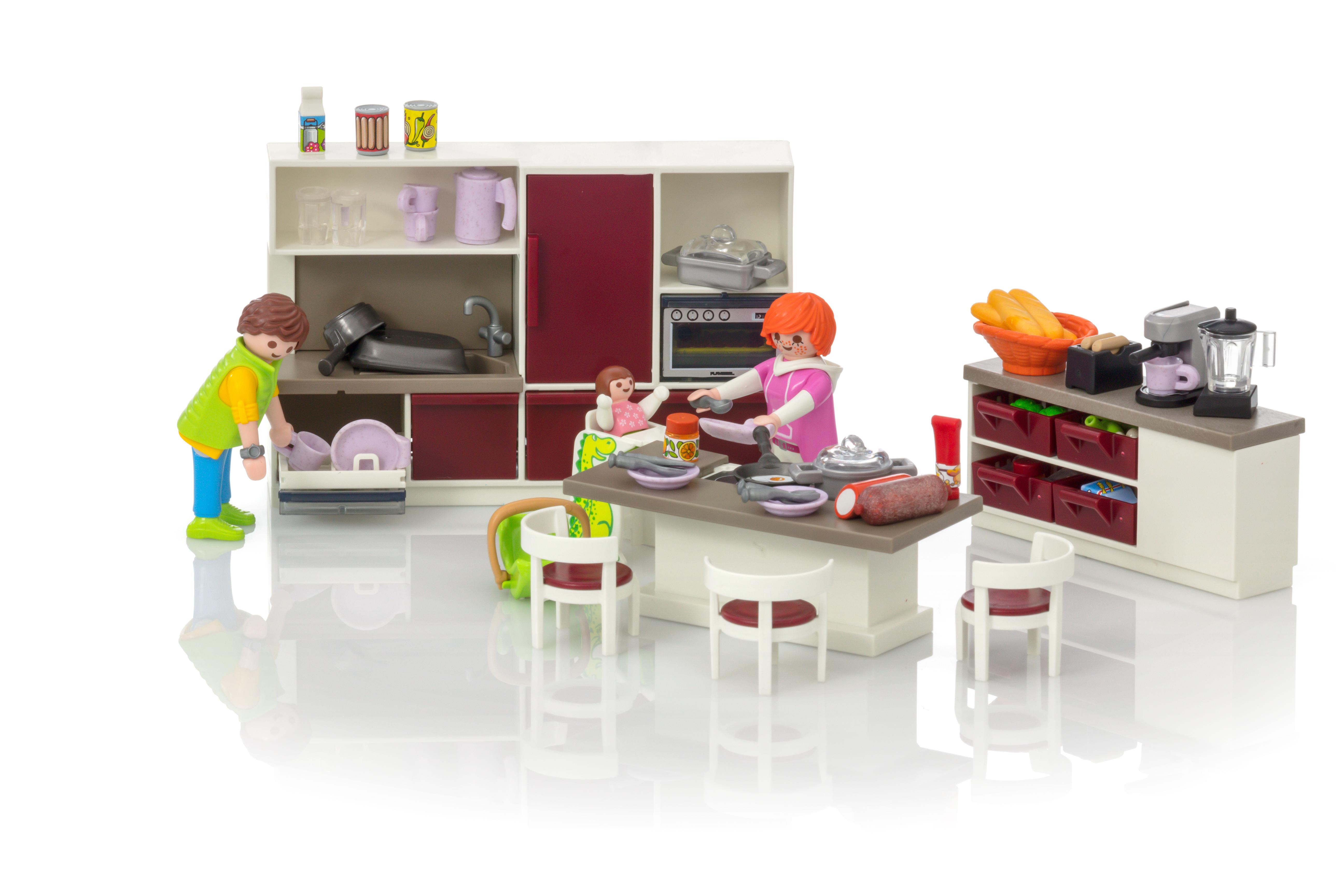 playmobil 9269 cuisine aménagée