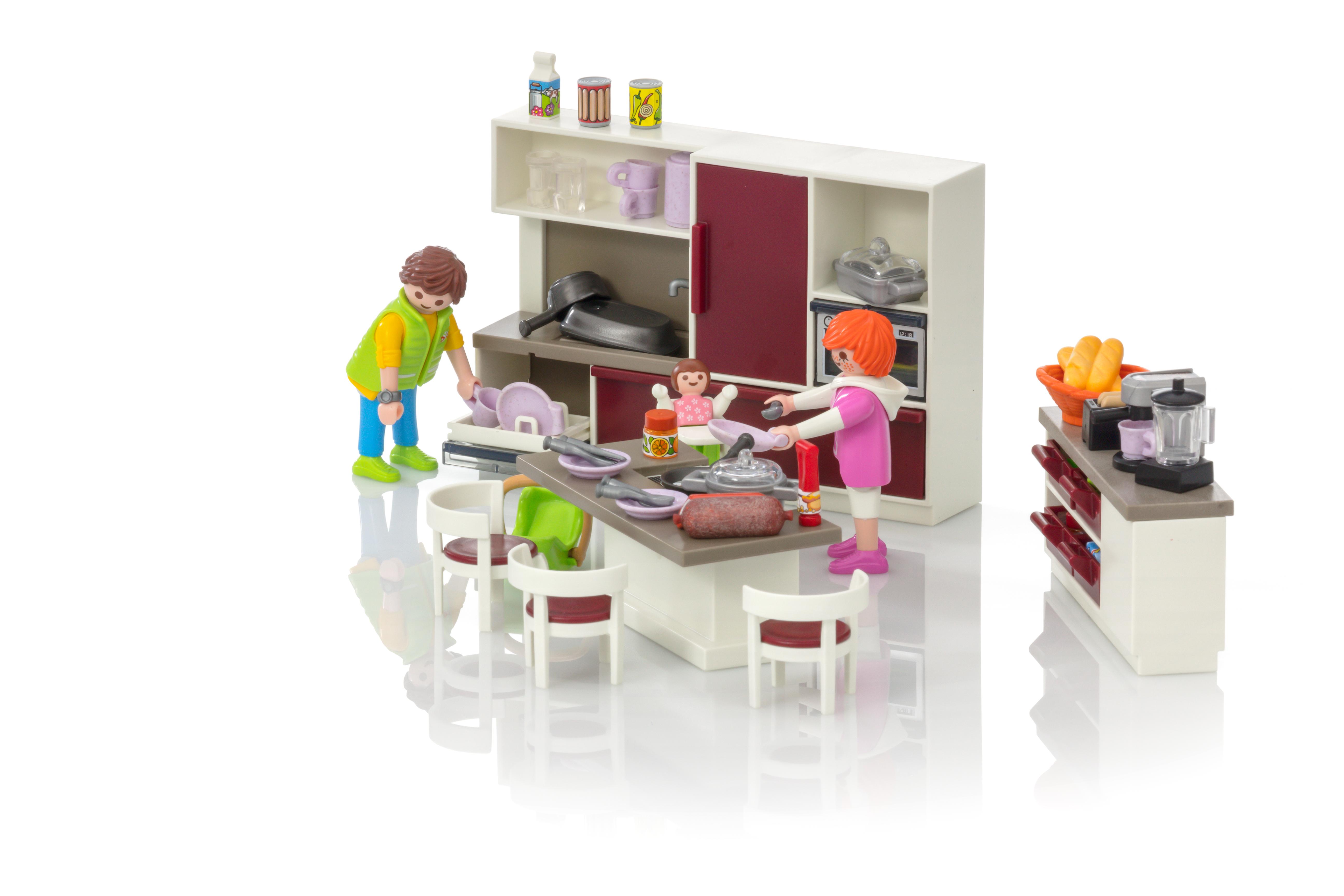 playmobil 9269 cuisine aménagée