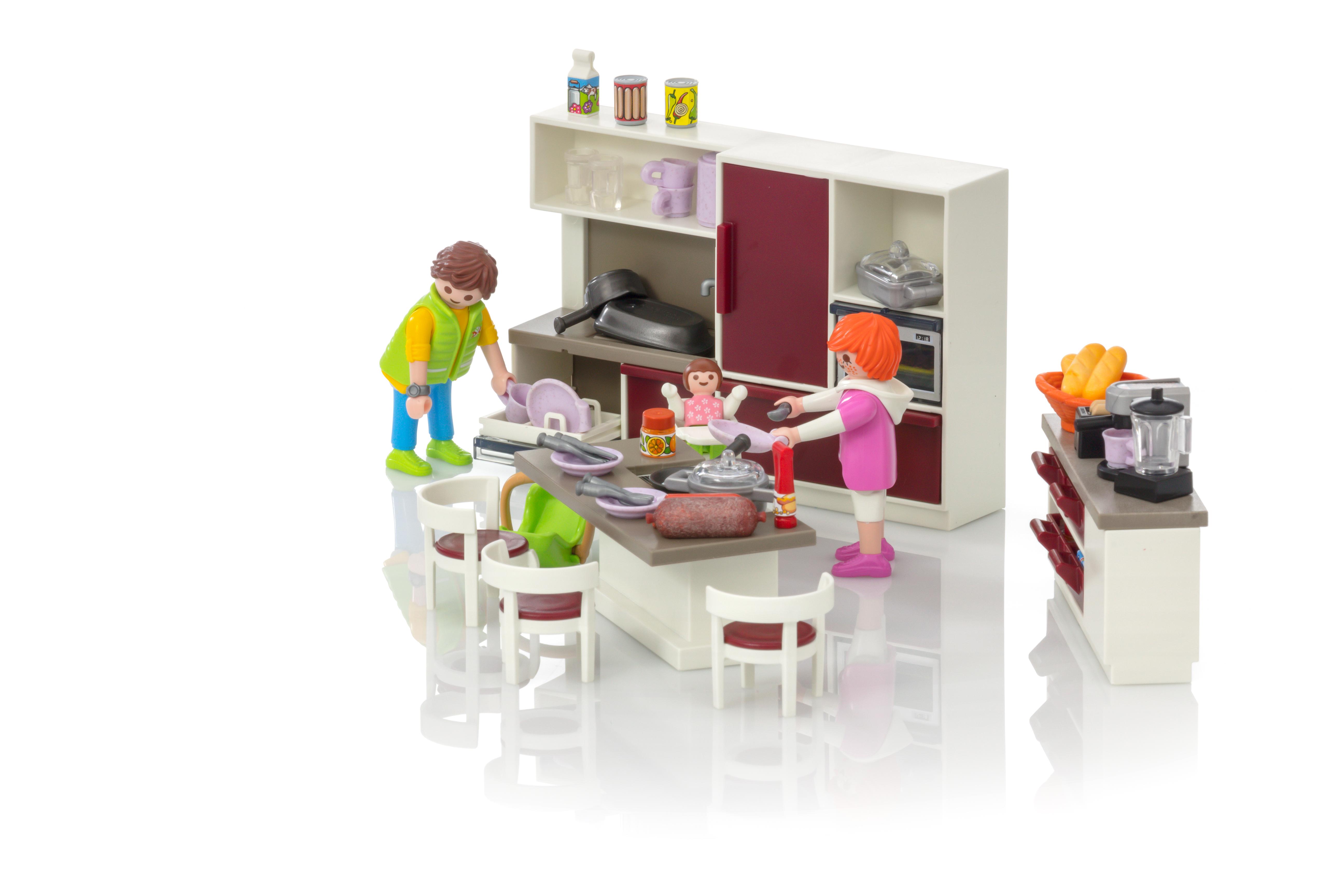 playmobil kitchen city life