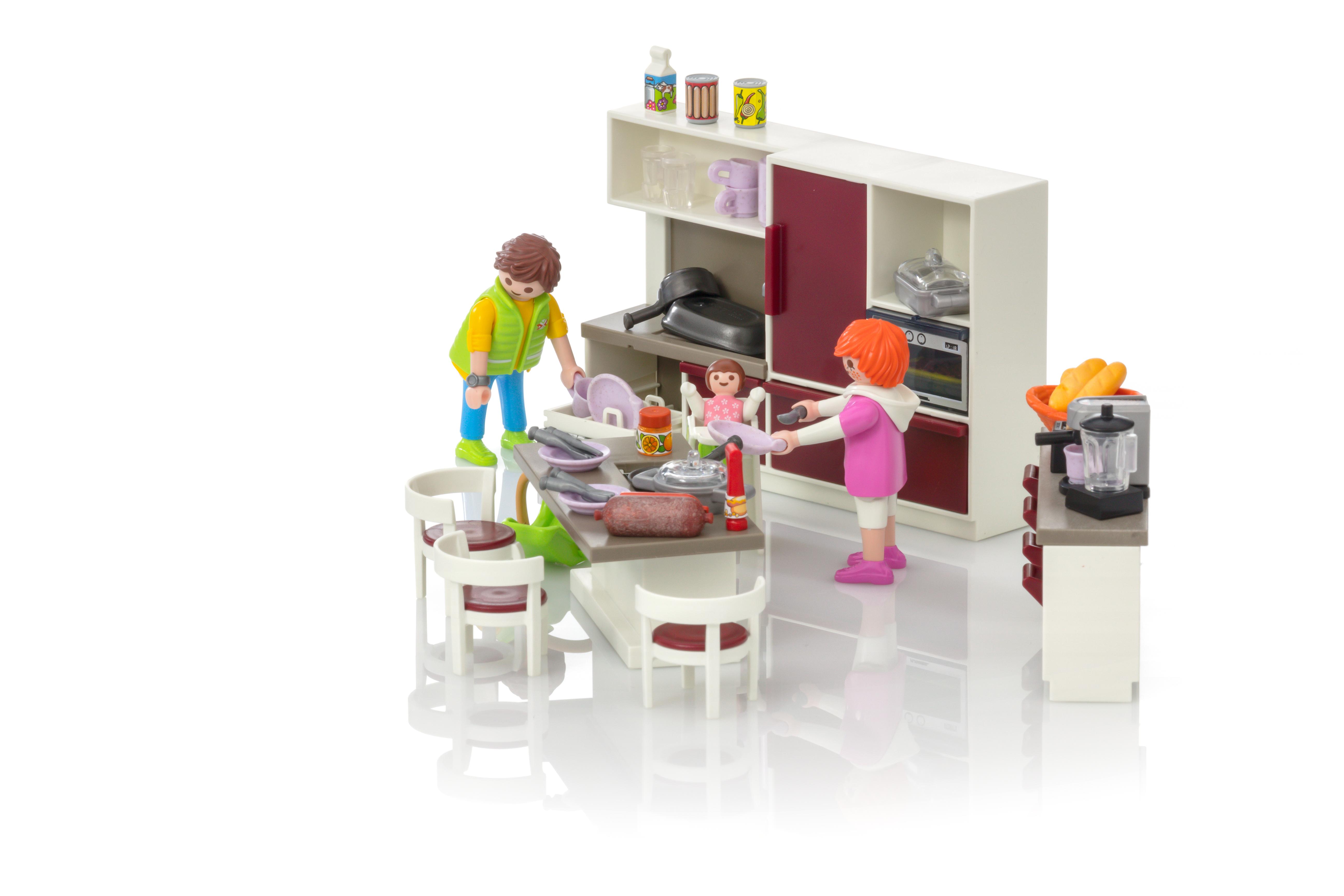 playmobil 9269 city life kitchen