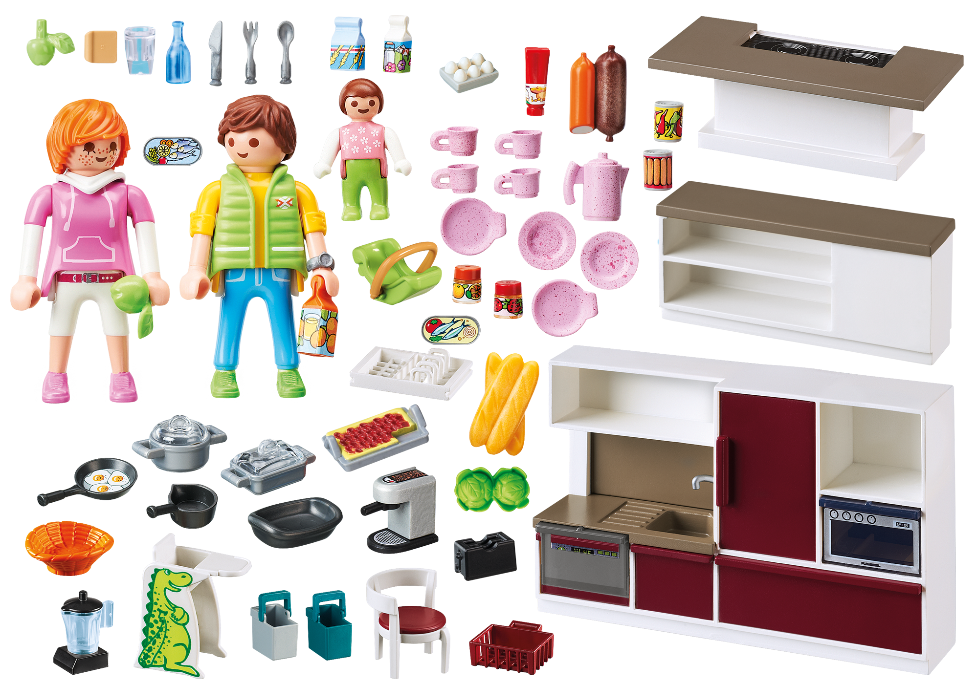 maison moderne playmobil cuisine