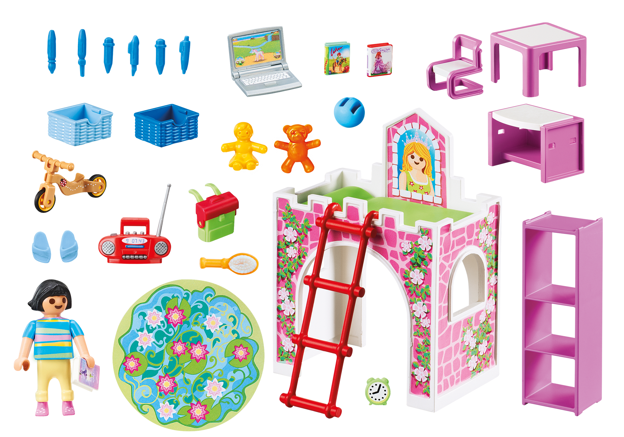 chambre enfant maison moderne playmobil