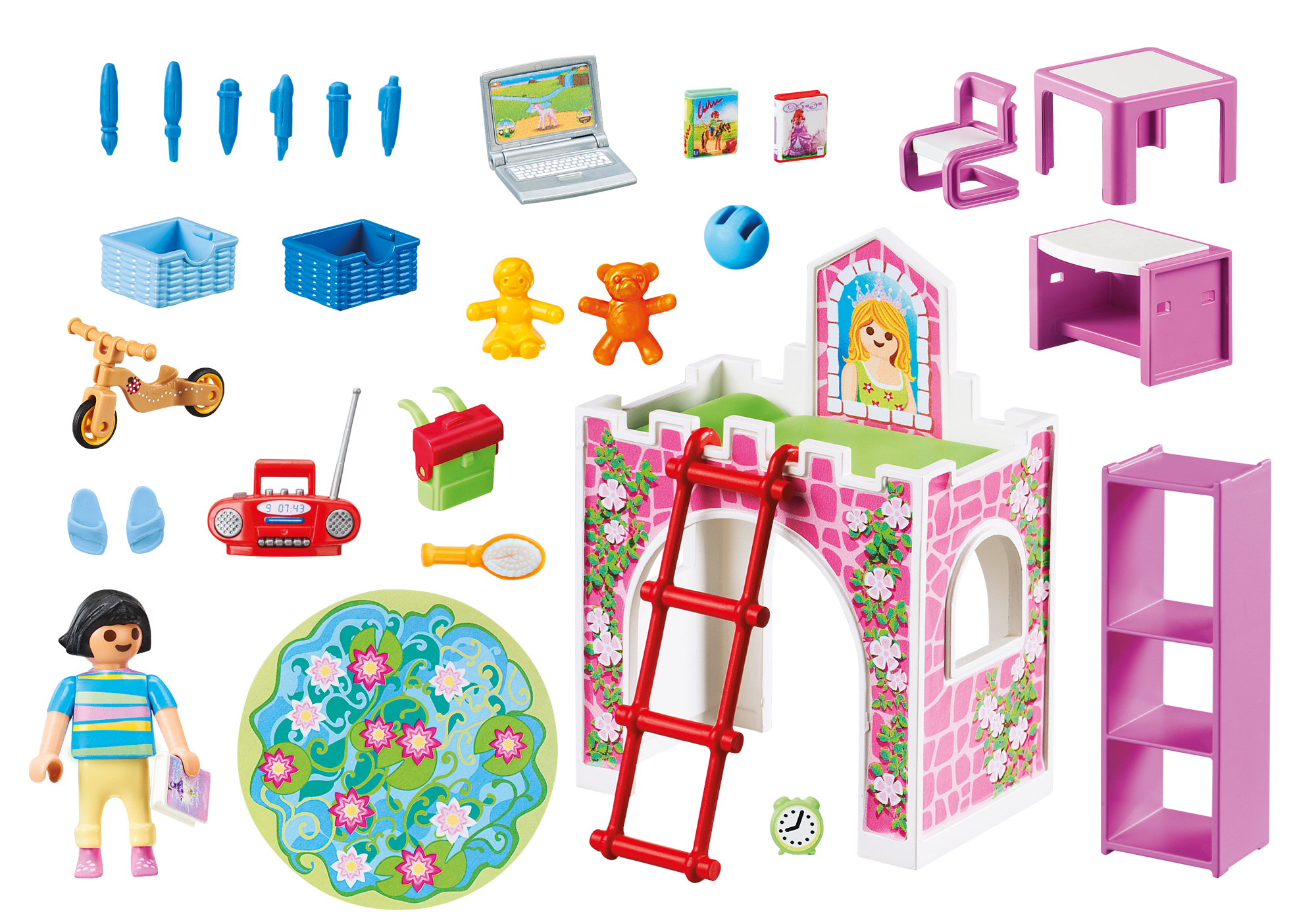 chambre bebe maison moderne playmobil