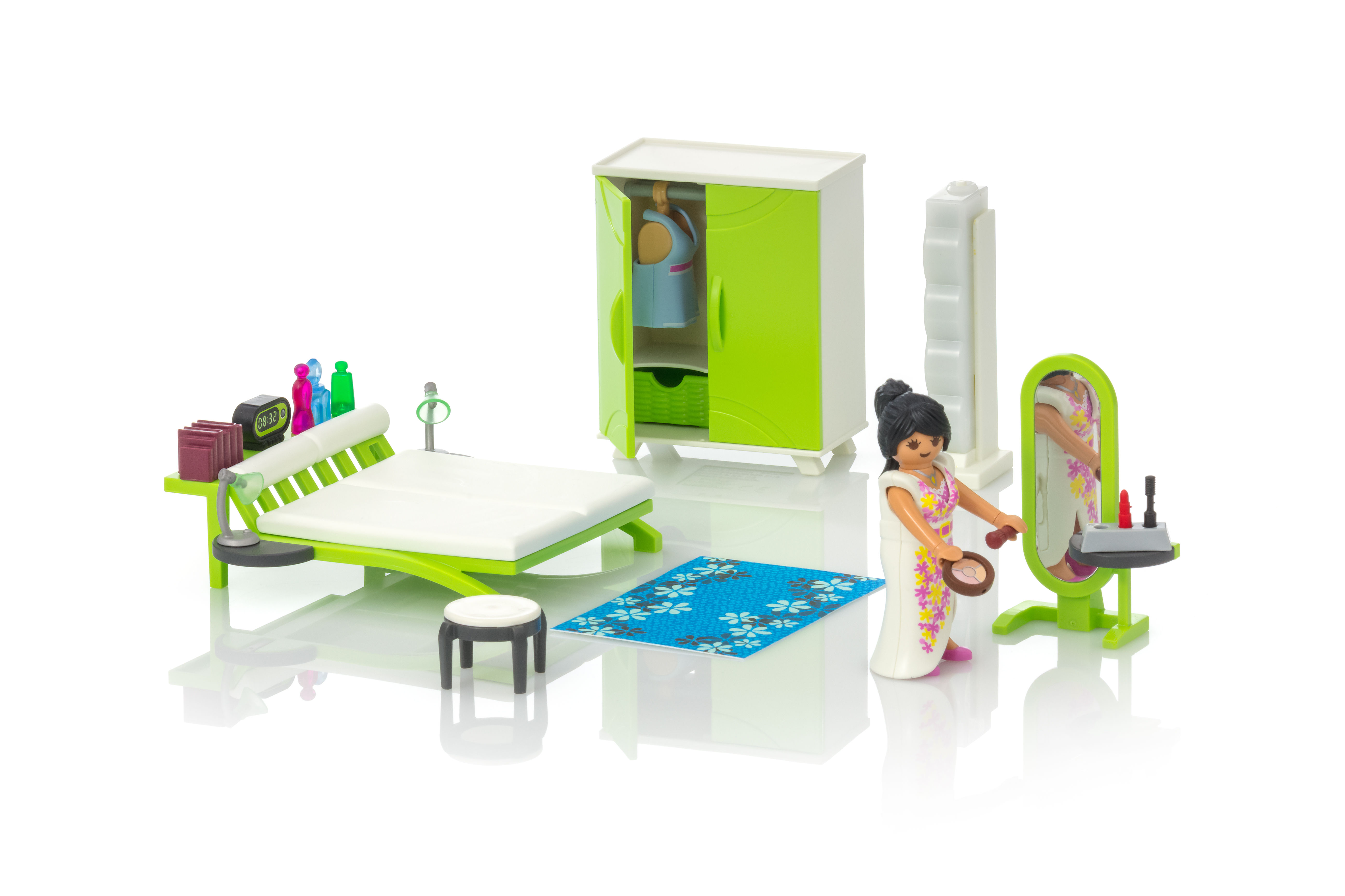 Ensemble Playmobil City Life - Maison Moderne et Chambre avec
