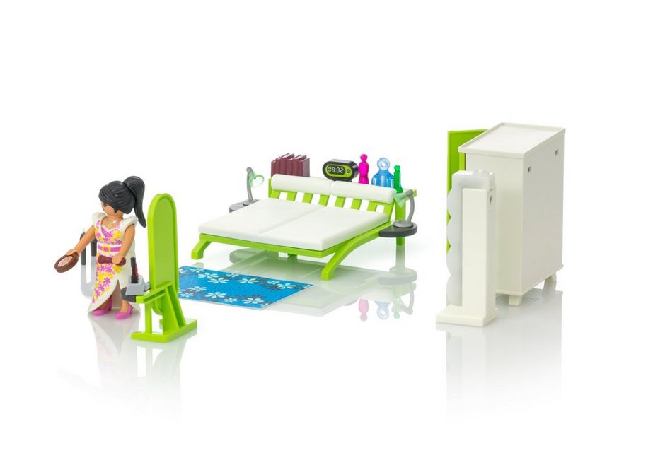 Playmobil 9271 City Life Bedroom with Working Lights 