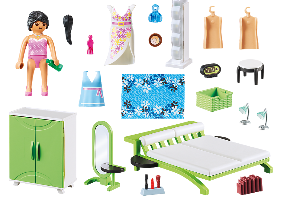 Schlafzimmer - 9271 - PLAYMOBIL® Deutschland Schlafzimmer - 9271 - PLAYMOBIL® Deutschland