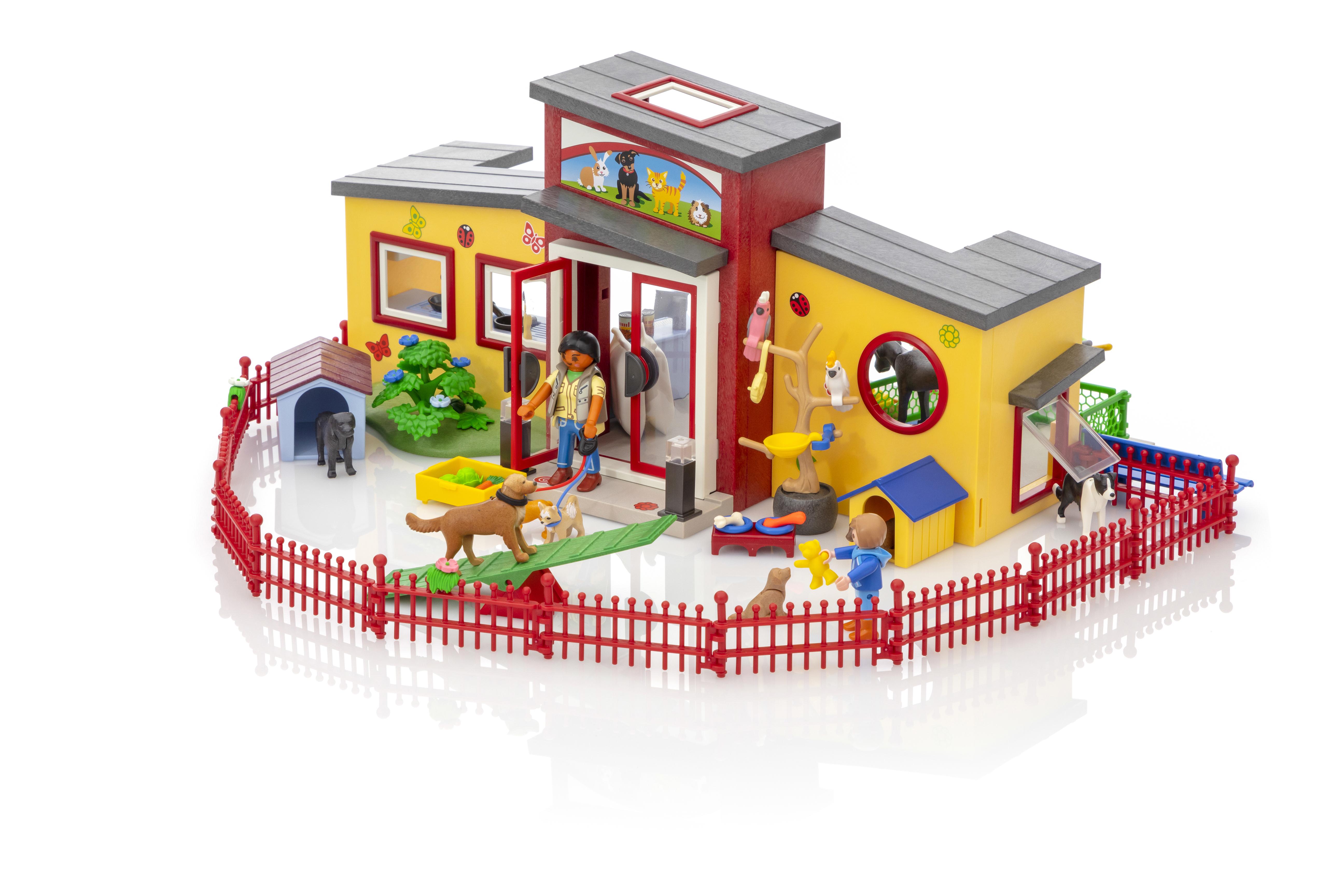 playmobil ausmalbilder villa - zeichnen und färben