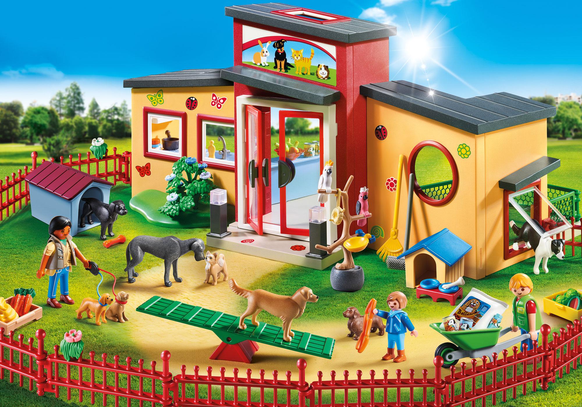 playmobil pension des animaux