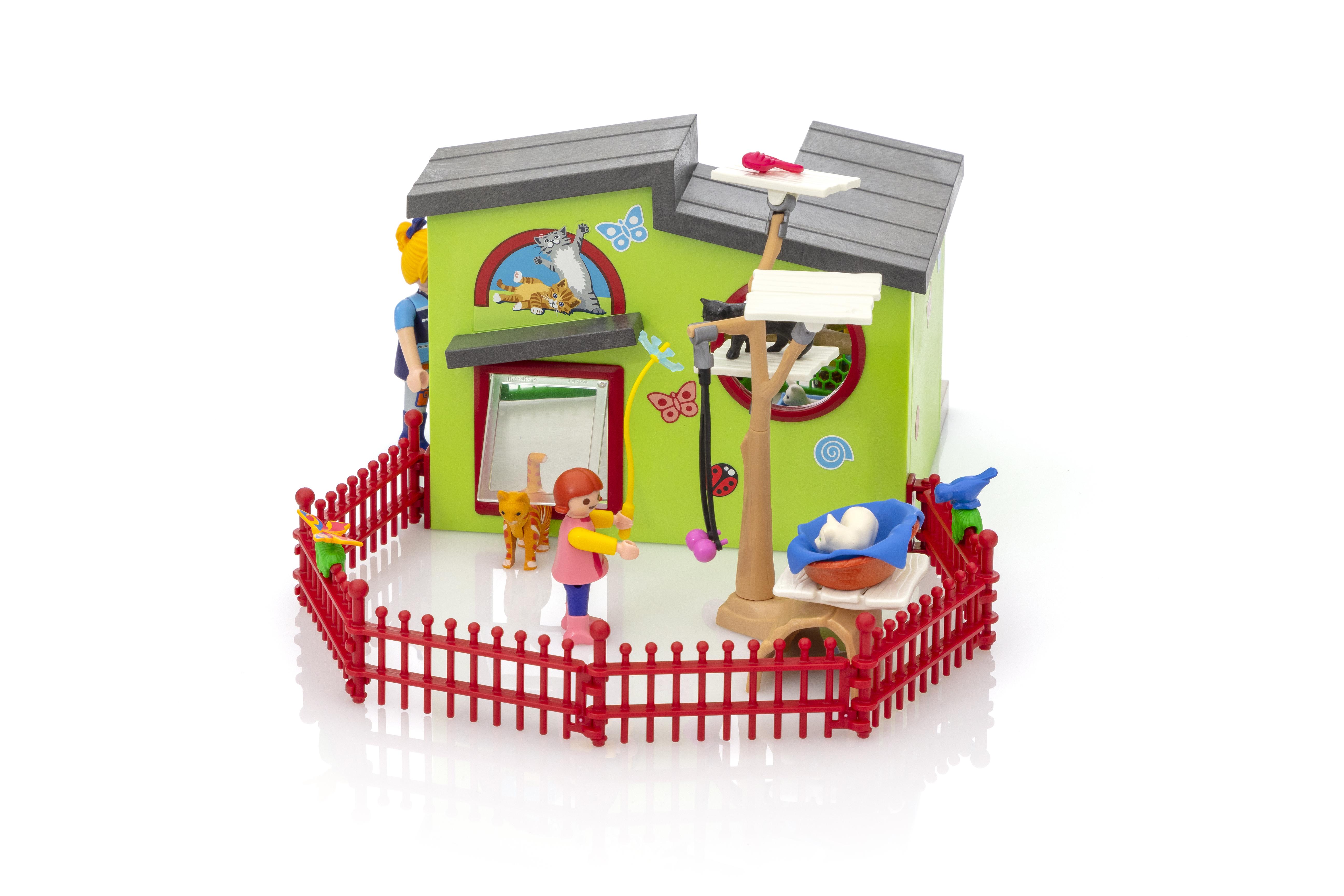 maison des chats playmobil