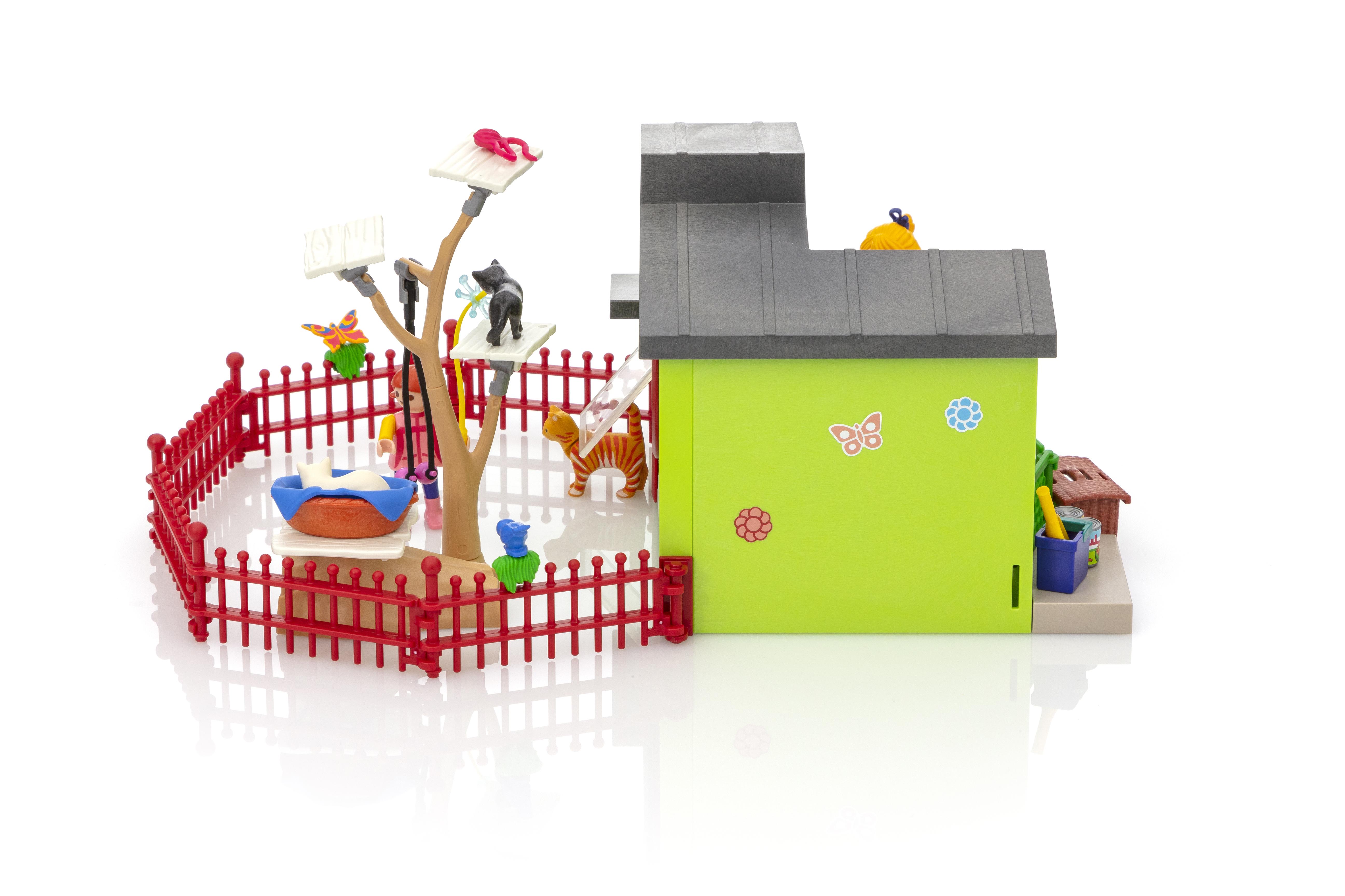 maison des chat playmobil