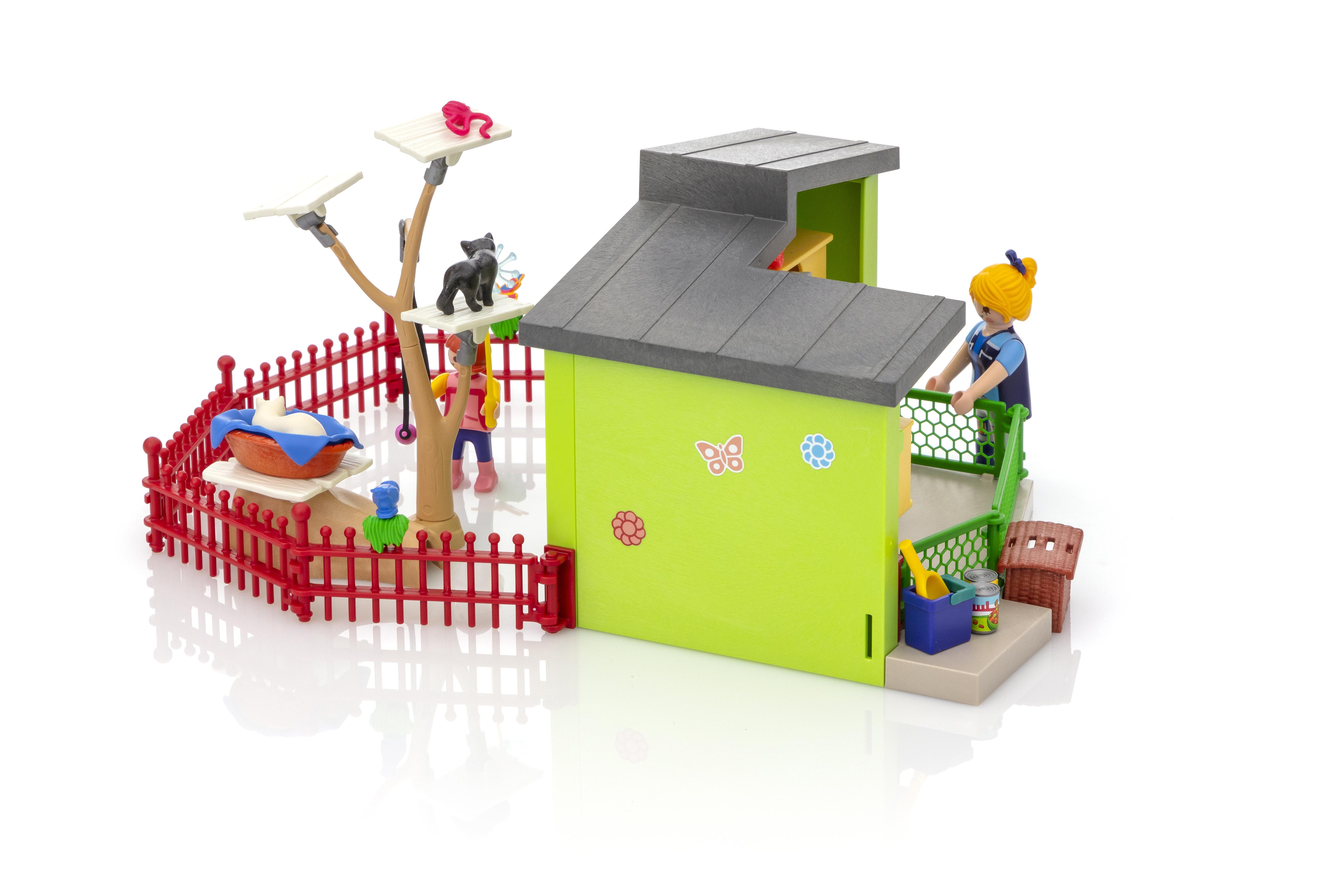 playmobil purrfect stay cat boarding