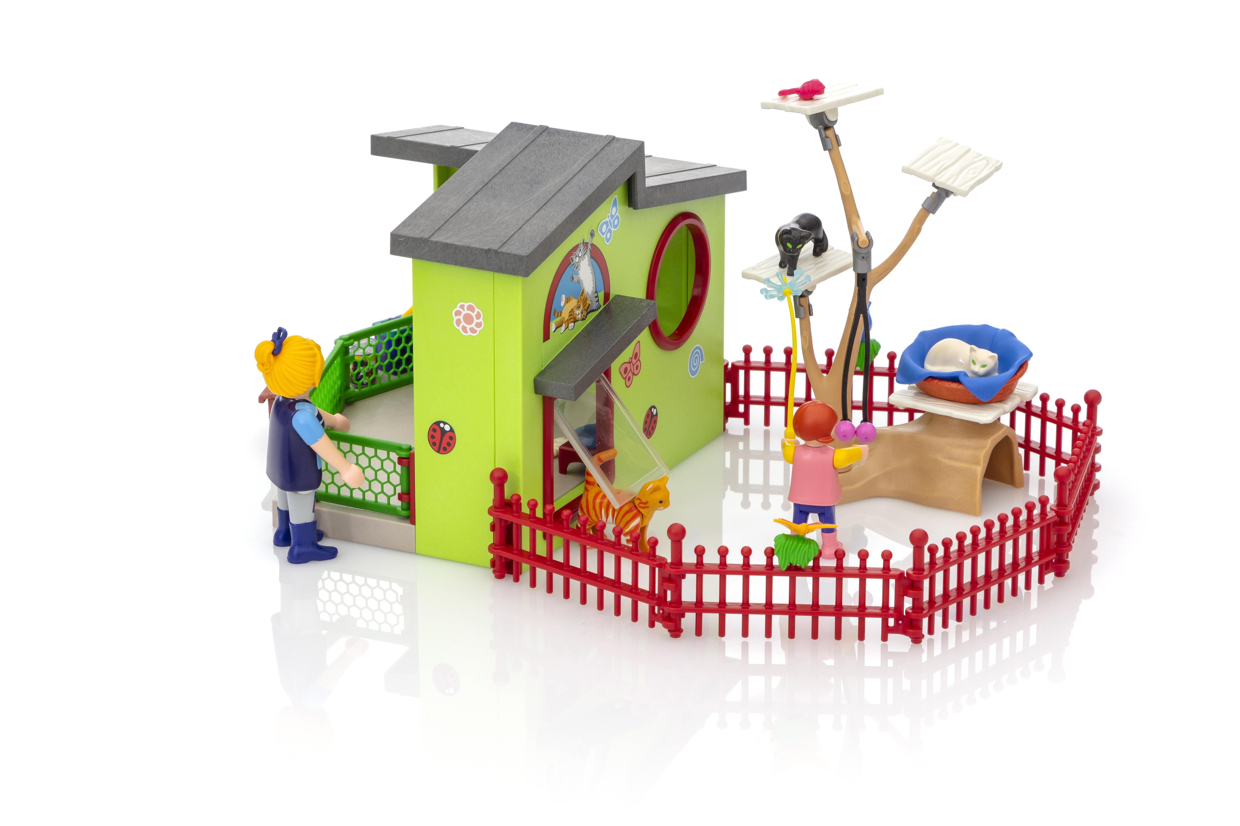 maison des chats playmobil