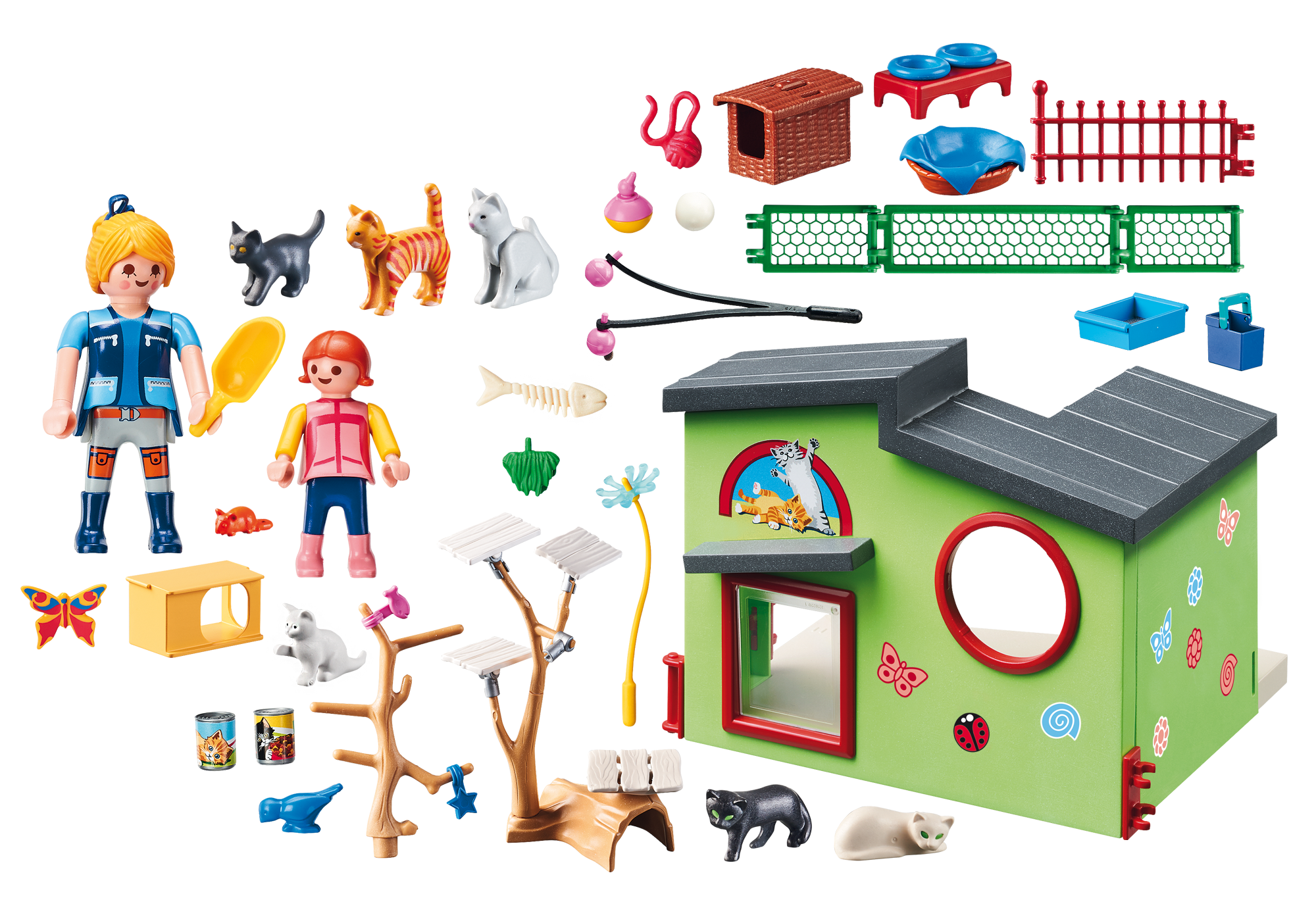 playmobil la maison des chats