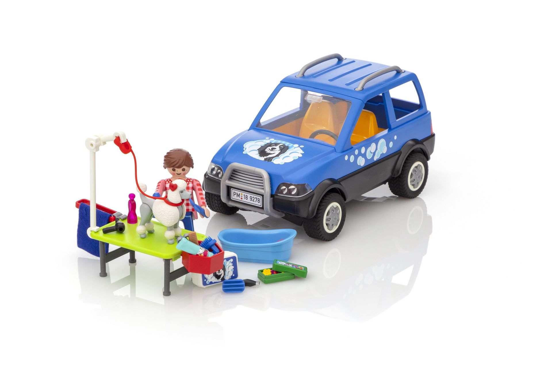 for Kids 4 and up Playmobil City Life Mobile Pet Groomer 9278 