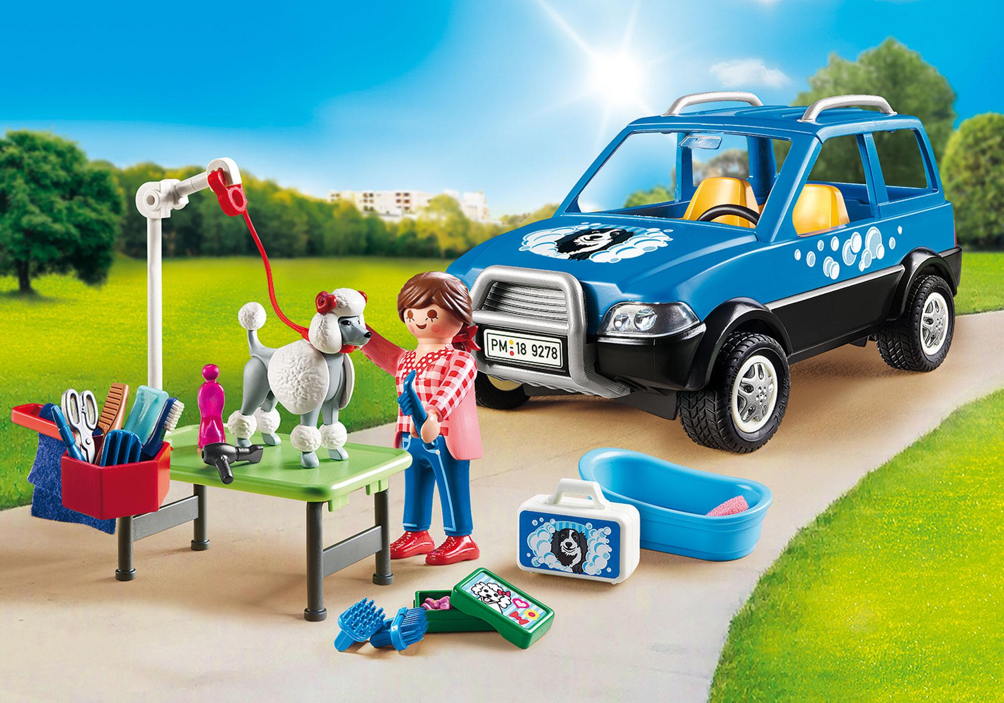 playmobil vet car