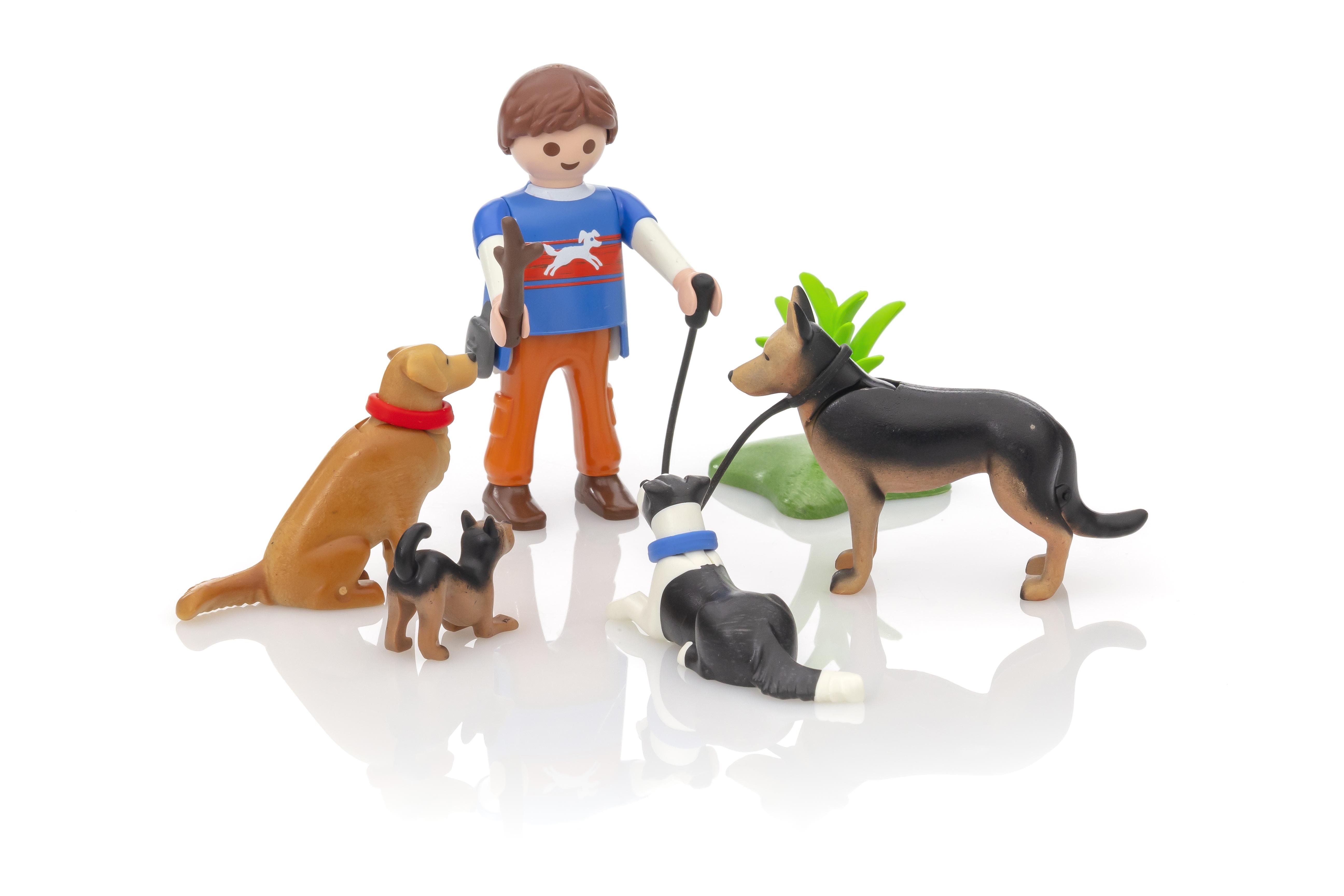 playmobil border collie family